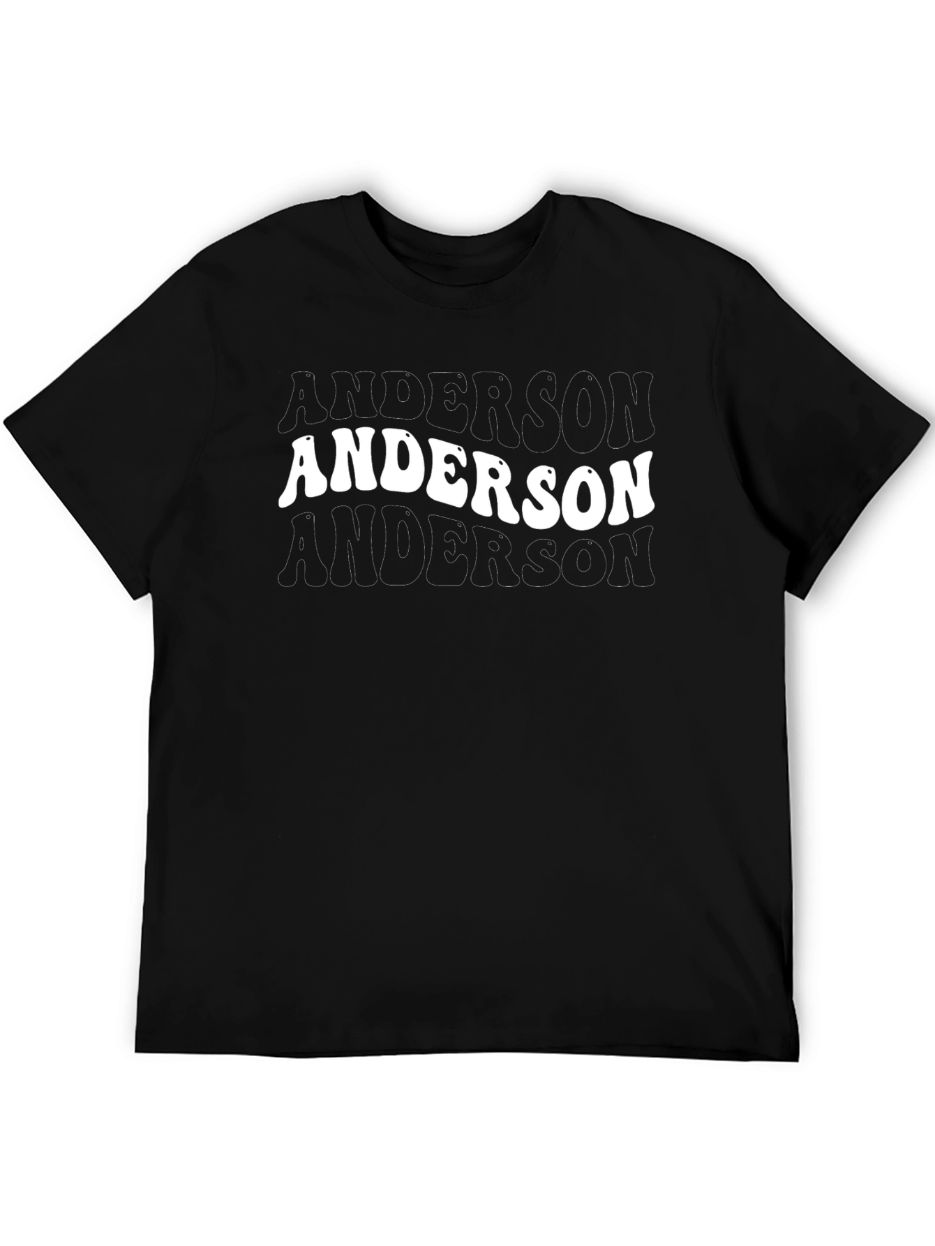 ANDERSON Graphic T-Shirt - Retro Style