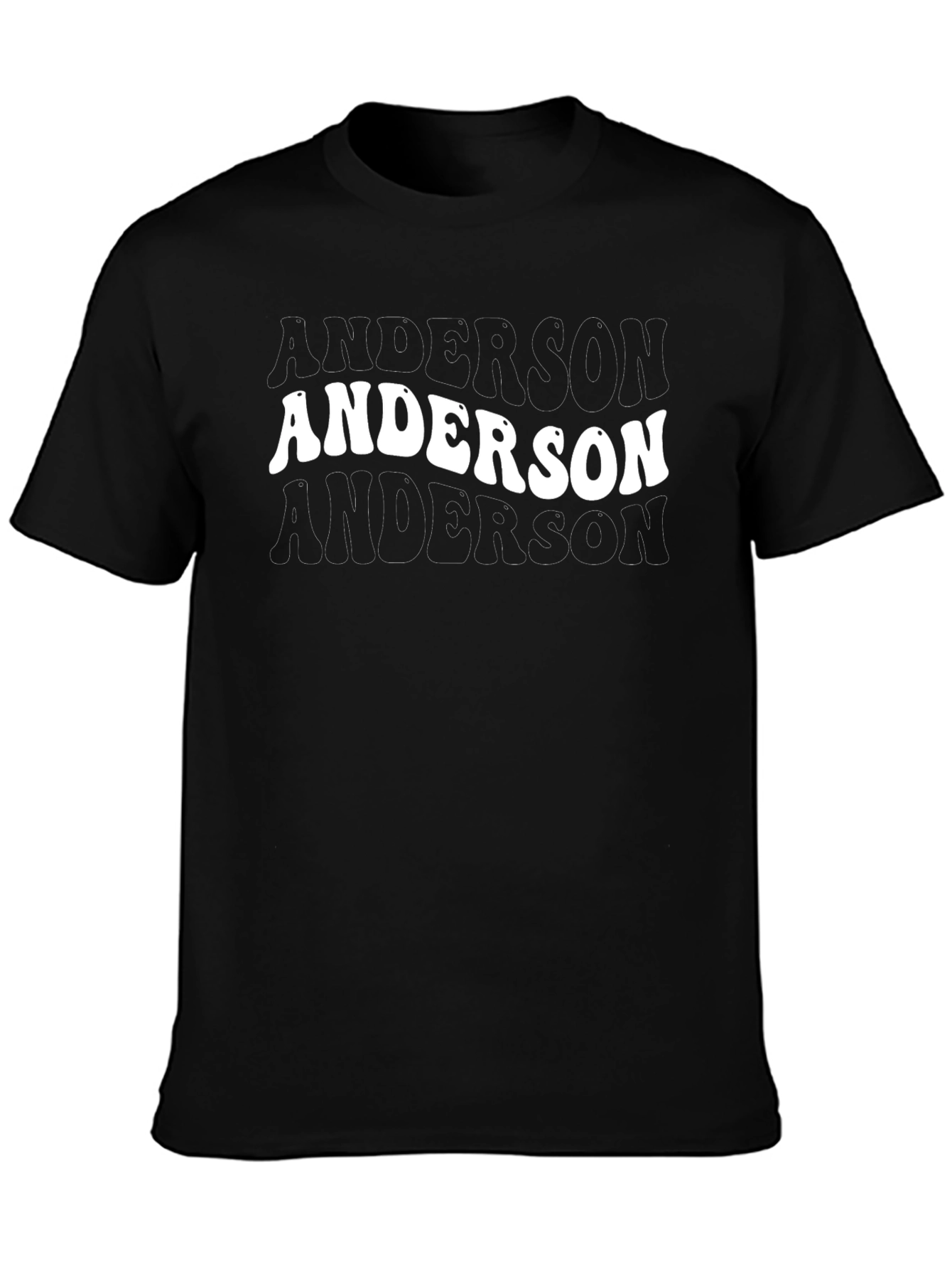 ANDERSON Graphic T-Shirt - Retro Style
