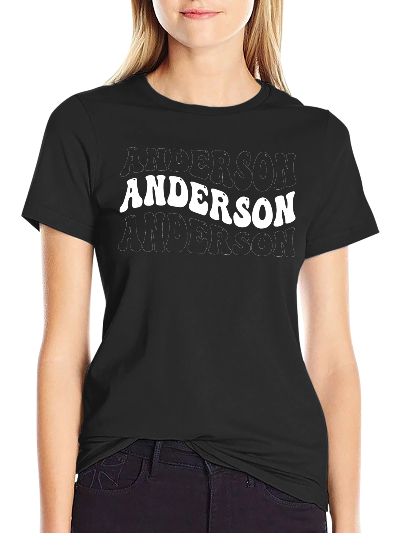 ANDERSON Graphic T-Shirt - Retro Style