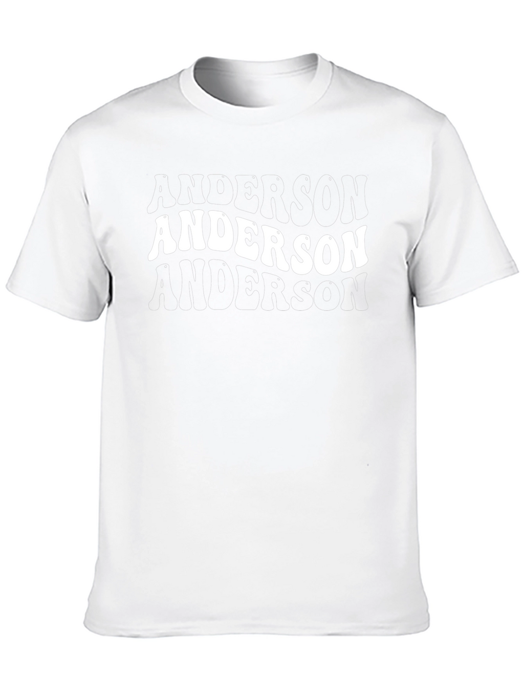 ANDERSON Graphic T-Shirt - Retro Style