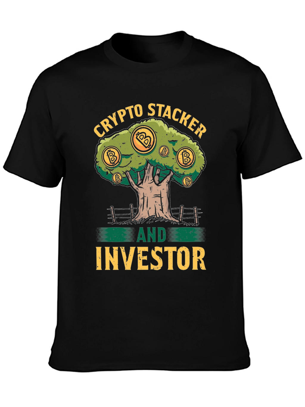 Crypto Stacker and Investor T-Shirt