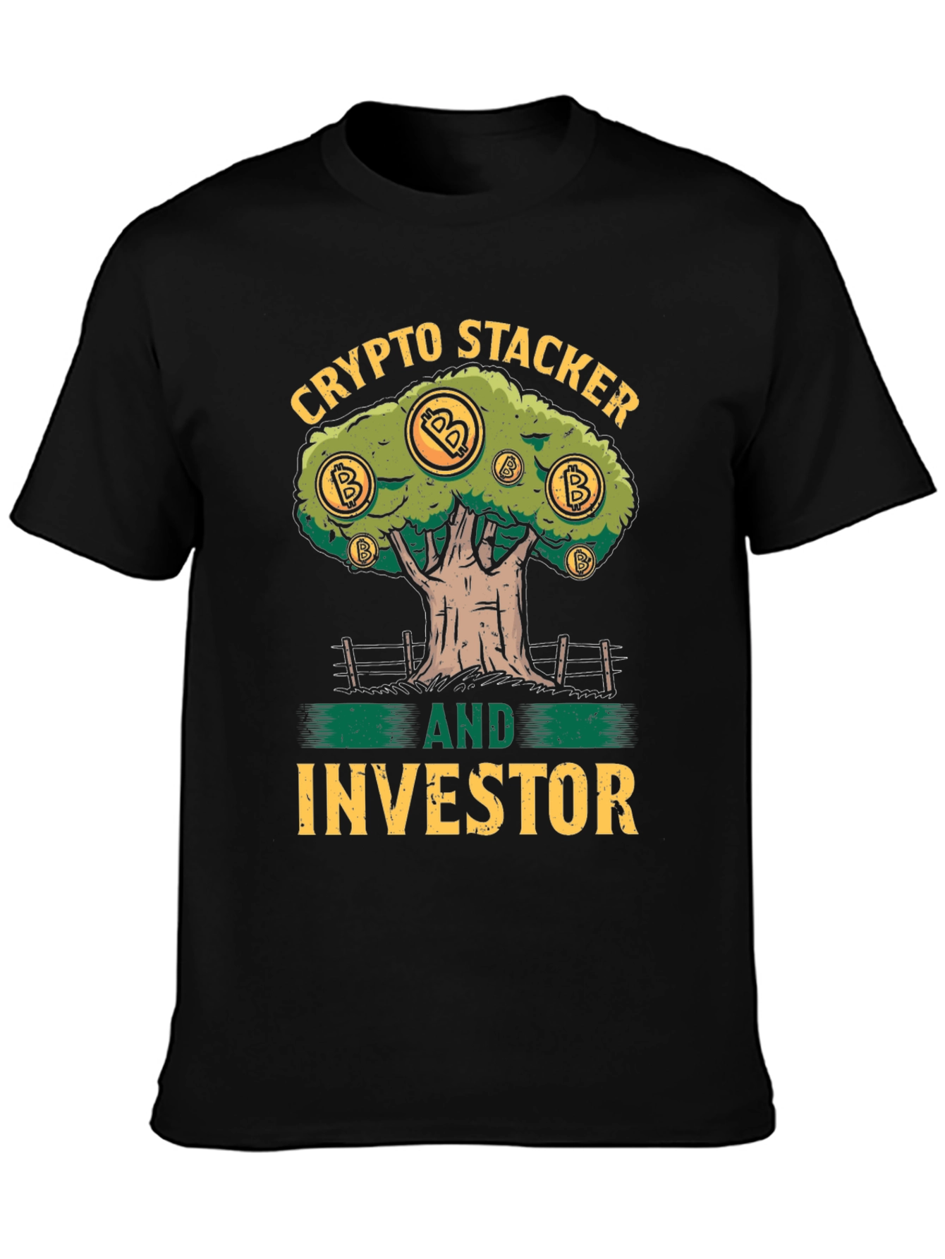 Crypto Stacker and Investor T-Shirt