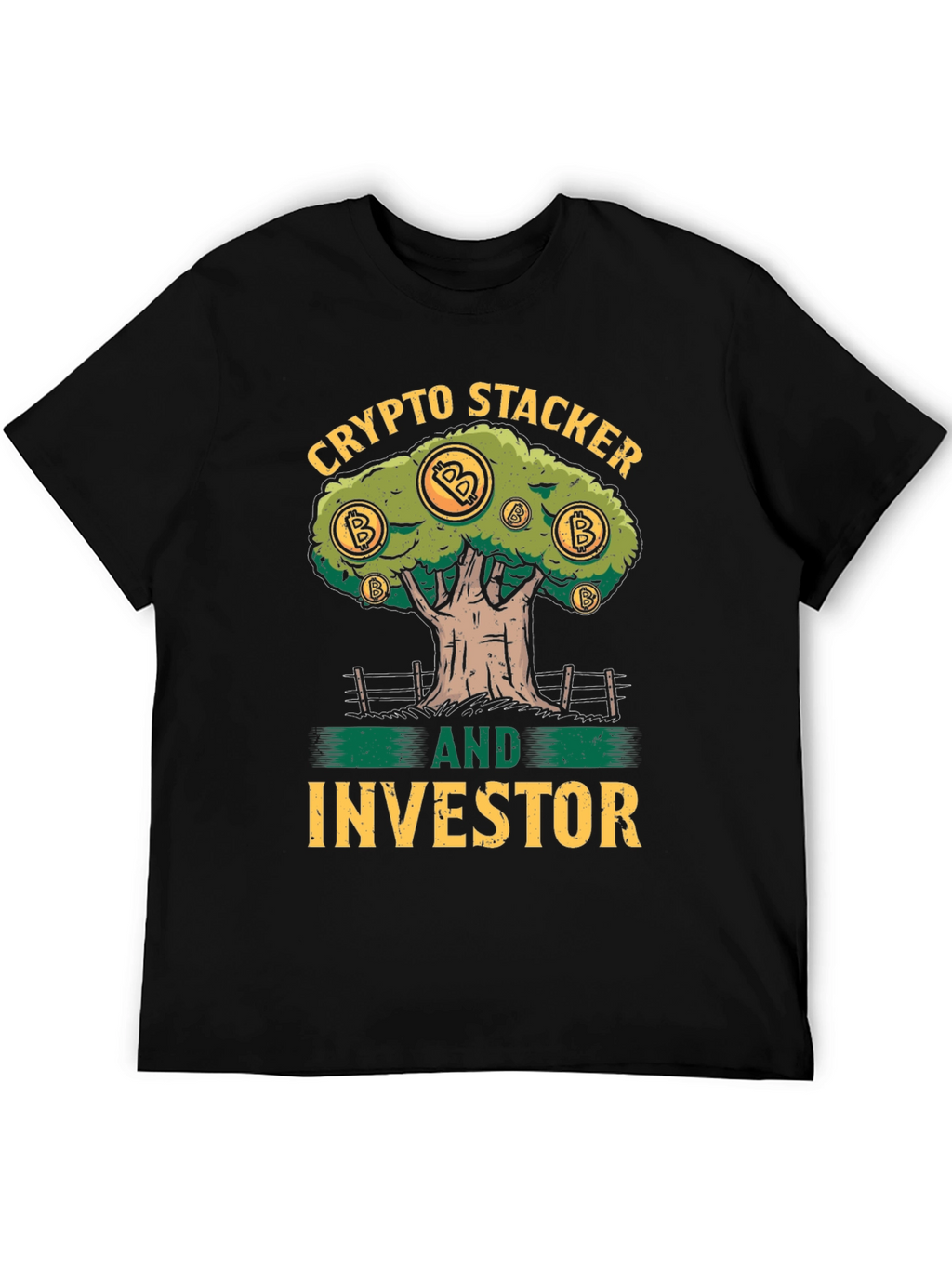 Crypto Stacker and Investor T-Shirt
