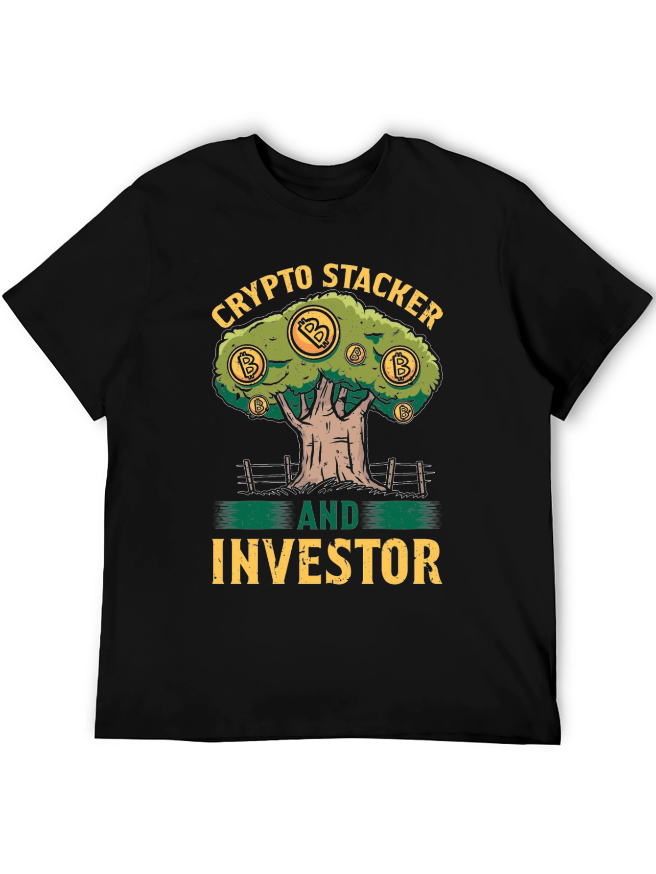 Crypto Stacker and Investor T-Shirt