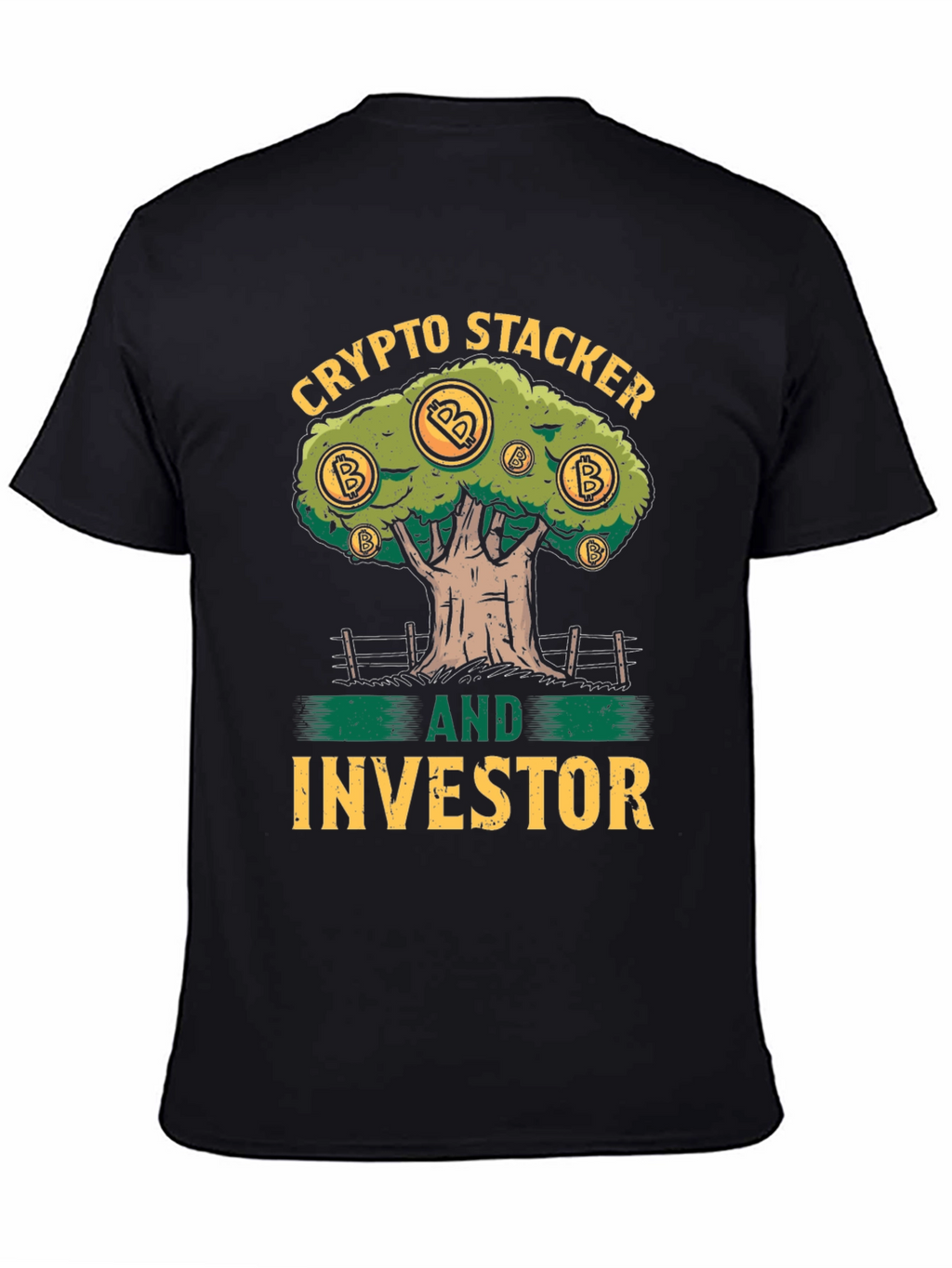 Crypto Stacker and Investor T-Shirt