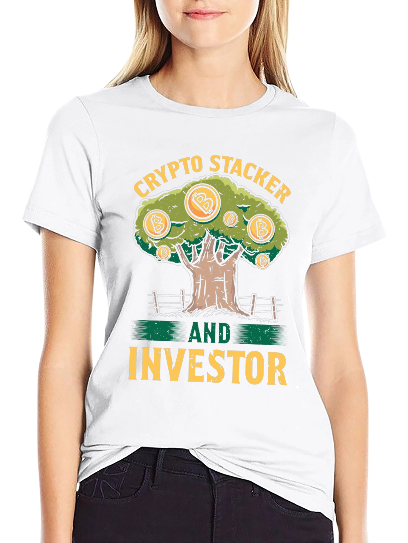 Crypto Stacker and Investor T-Shirt