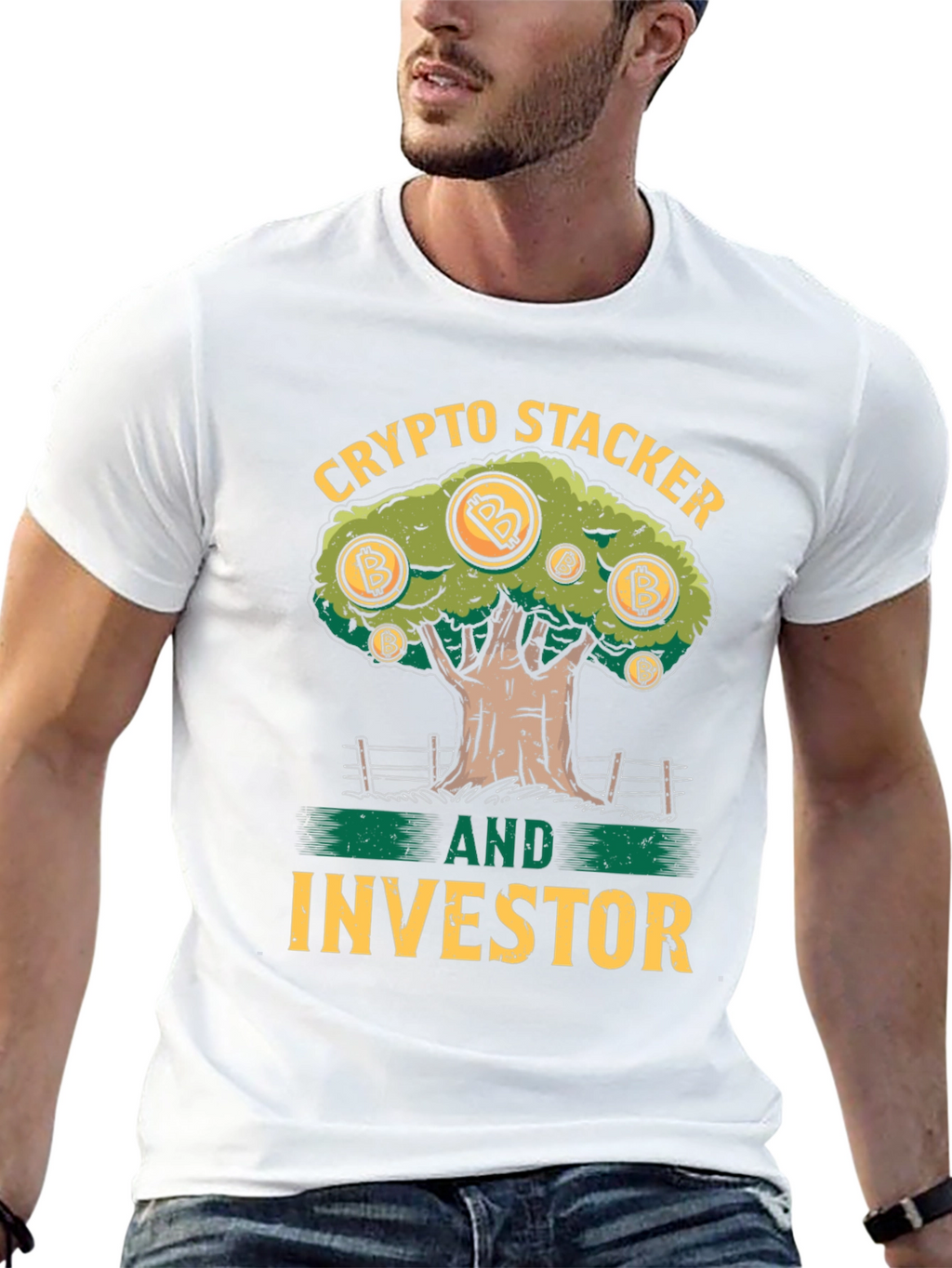 Crypto Stacker and Investor T-Shirt