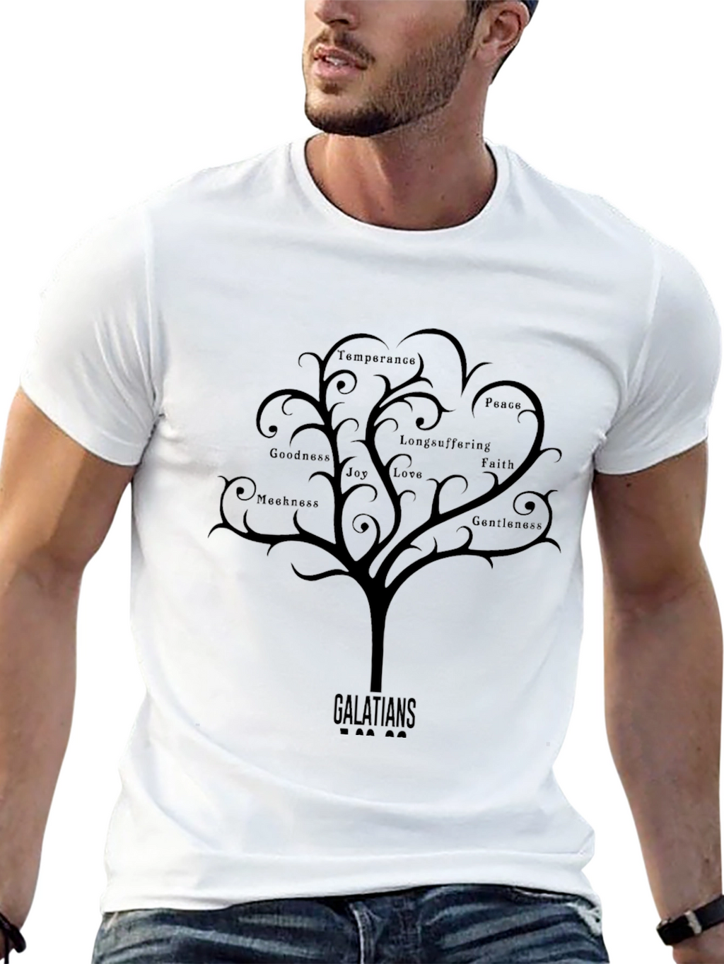 Galatians Fruit of the Spirit Tree T-Shirt