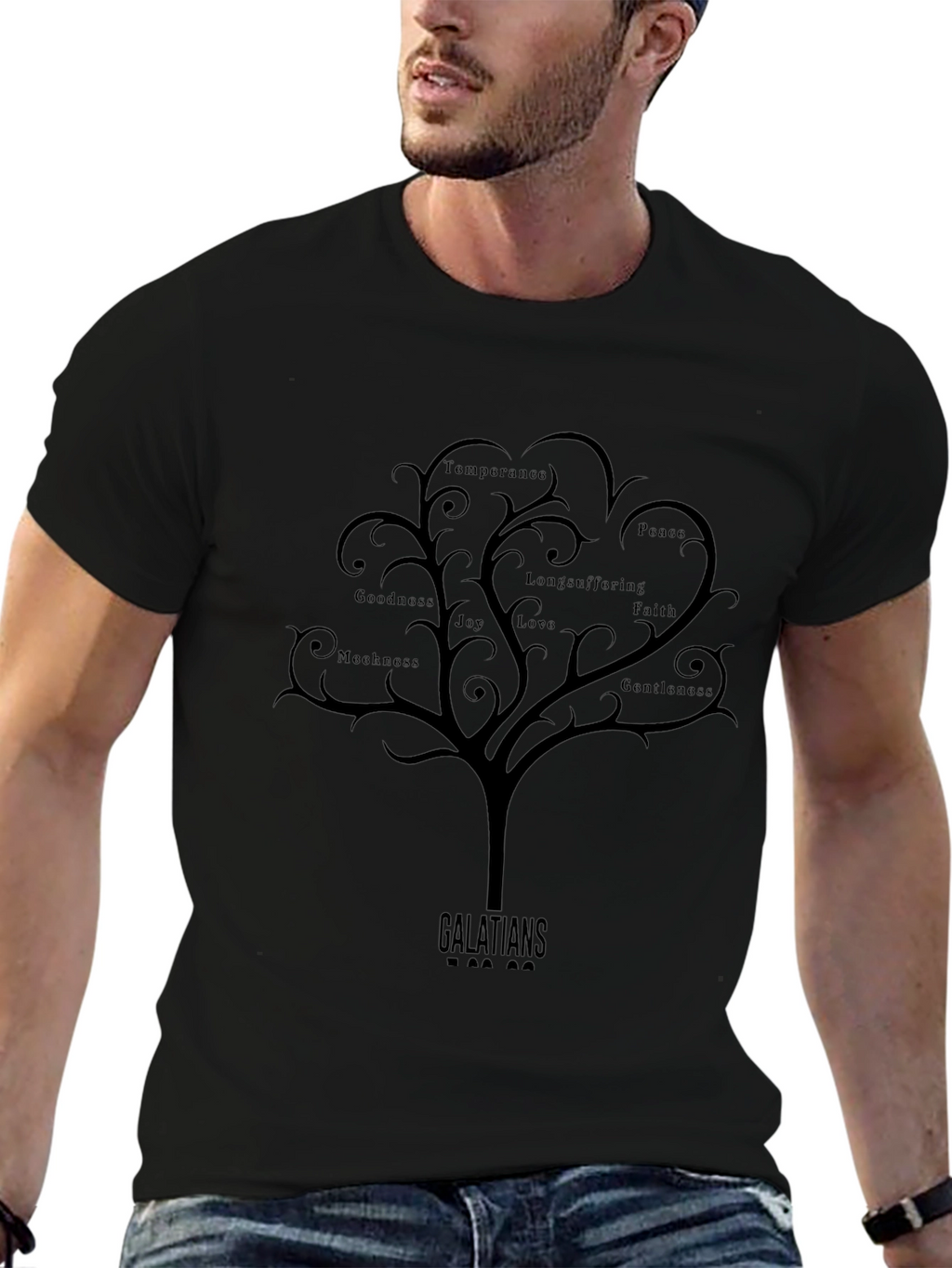 Galatians Fruit of the Spirit Tree T-Shirt