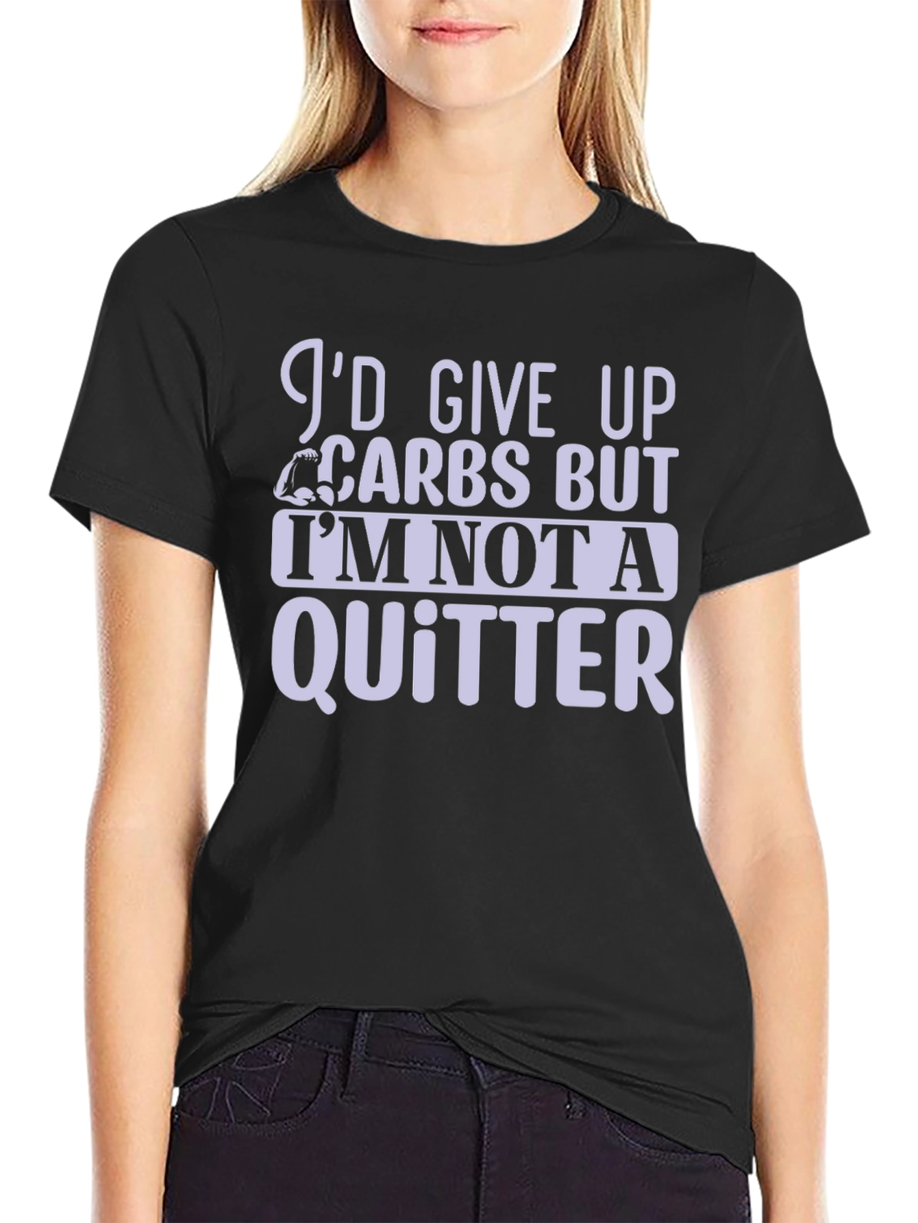 Funny Fitness Motivation T-Shirt - Im Not A Quitter