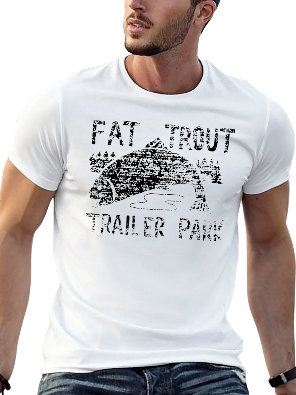 Fat Trout Trailer Park Graphic Tee