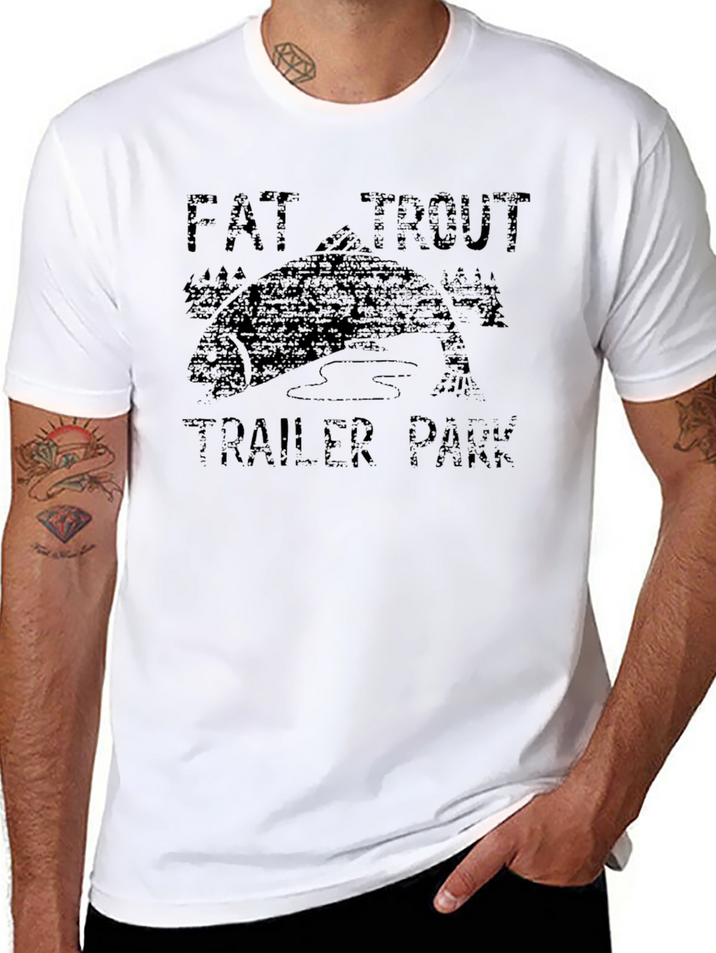 Fat Trout Trailer Park Graphic Tee