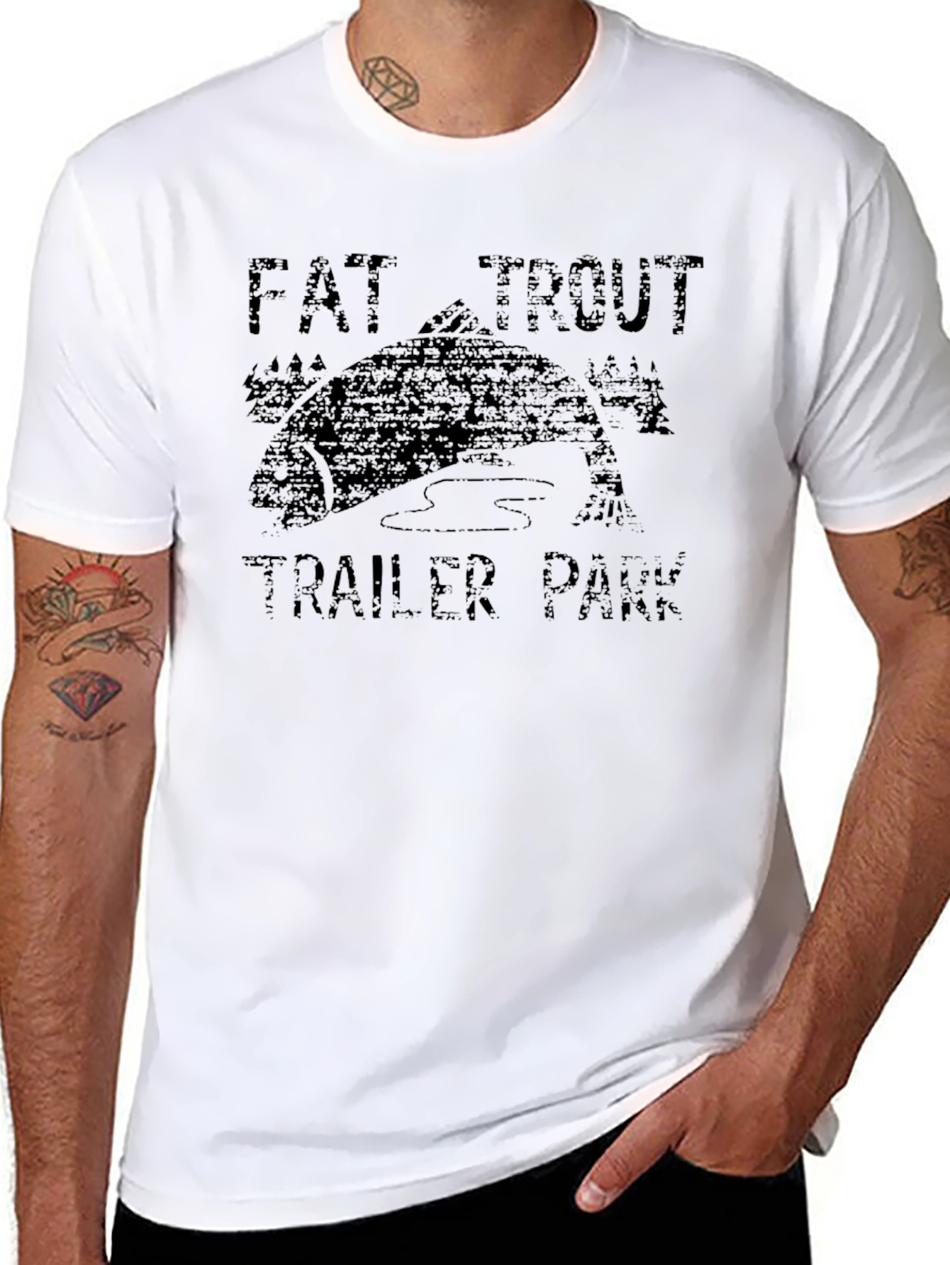 Fat Trout Trailer Park Graphic Tee