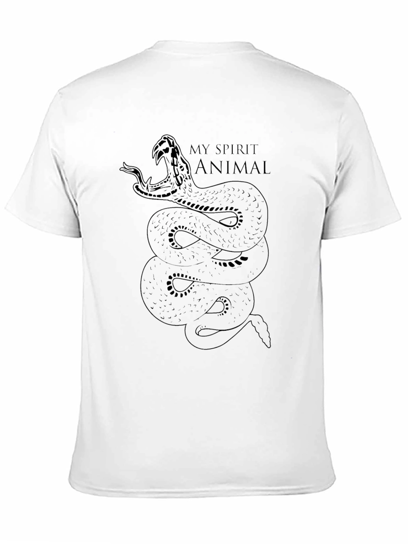 My Spirit Animal Snake Graphic Tee