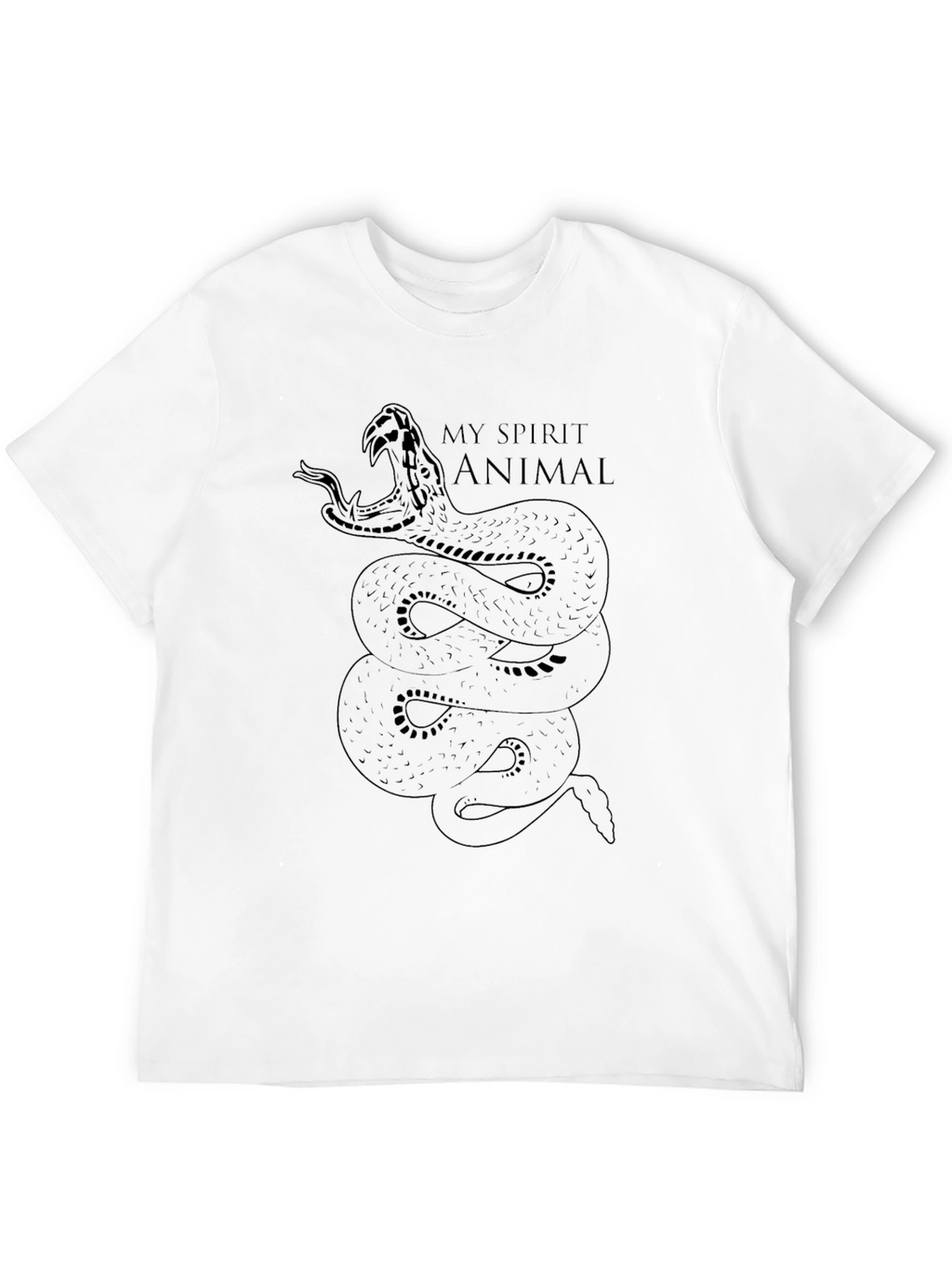 My Spirit Animal Snake Graphic Tee