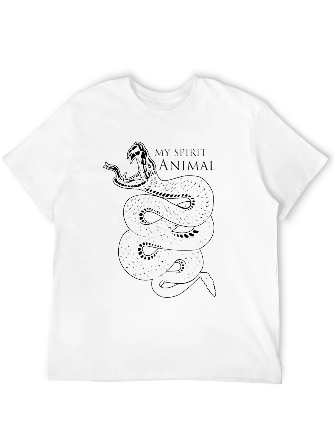 My Spirit Animal Snake Graphic Tee