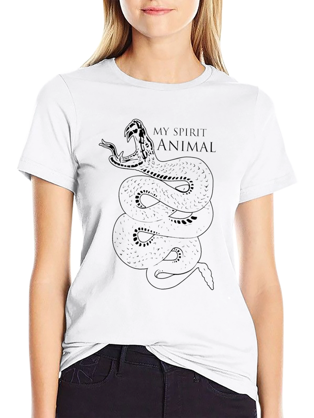 My Spirit Animal Snake Graphic Tee