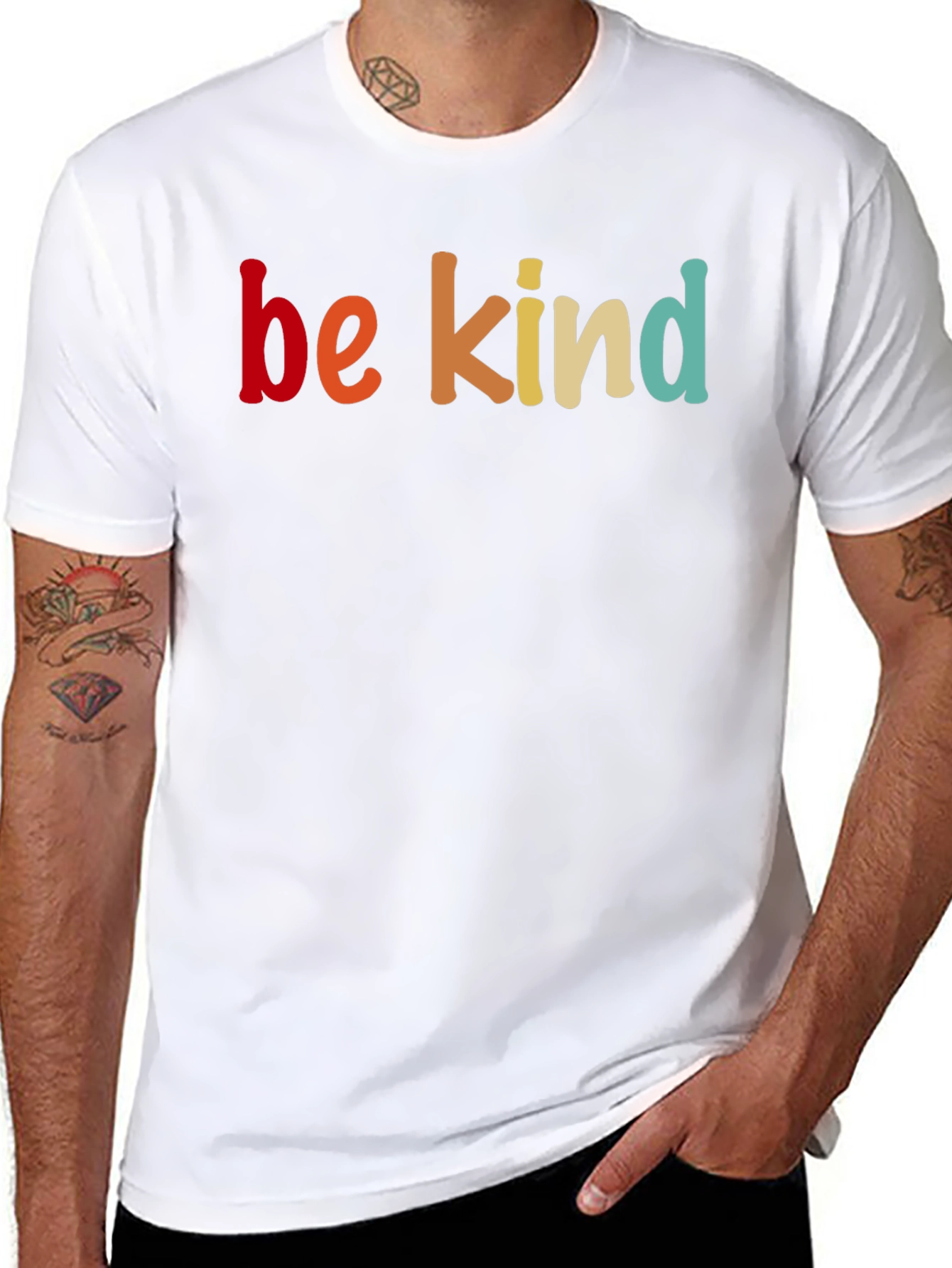 Be Kind Graphic Tee - Retro Style Shirt