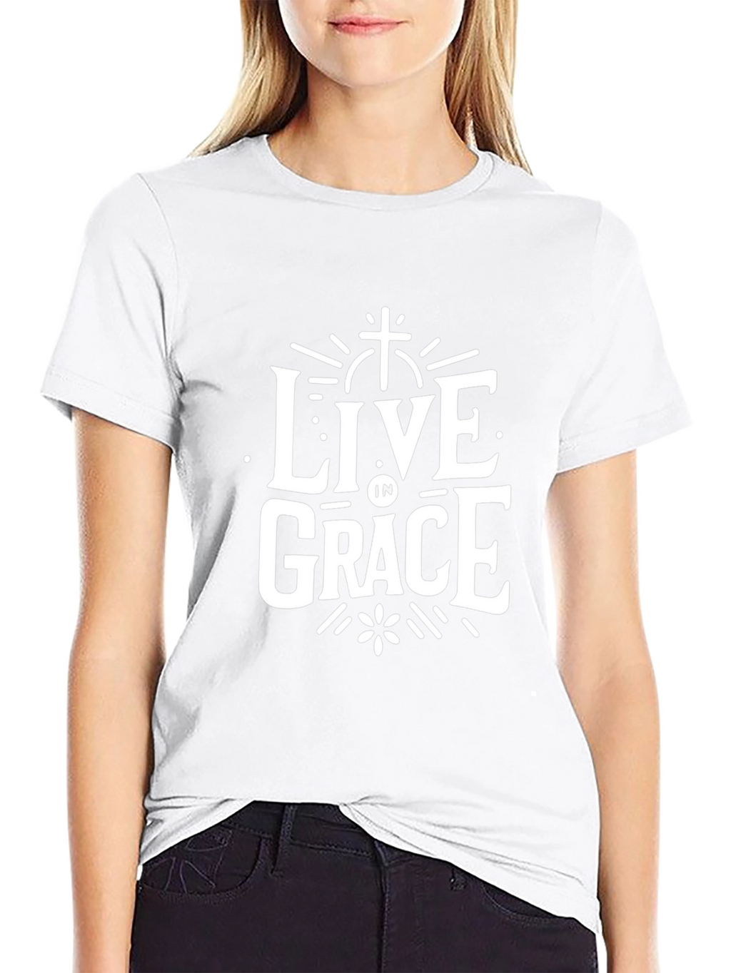Live in Grace Christian T-Shirt
