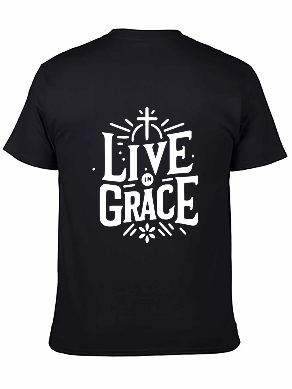 Live in Grace Christian T-Shirt