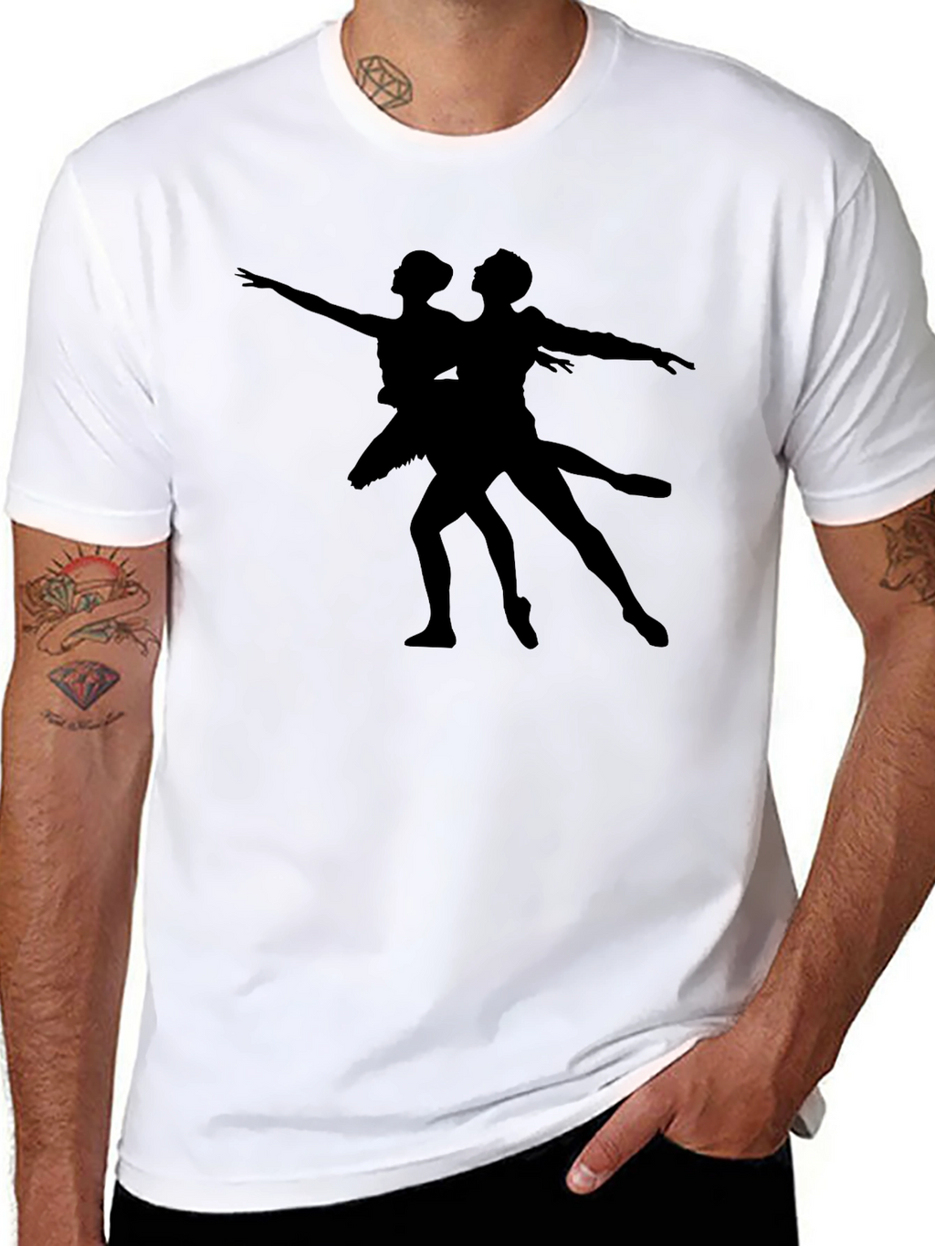 Ballerina Silhouette T-Shirt