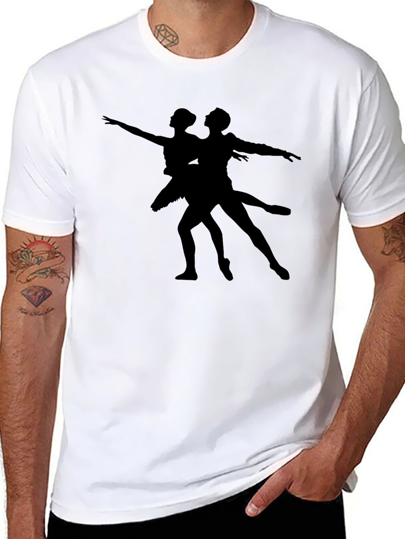 Ballerina Silhouette T-Shirt