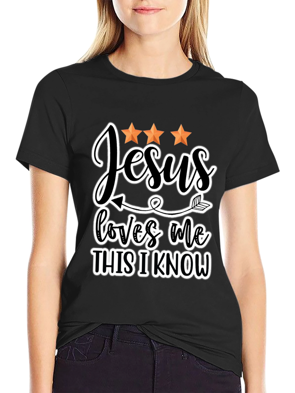 Jesus Loves Me Graphic T-Shirt