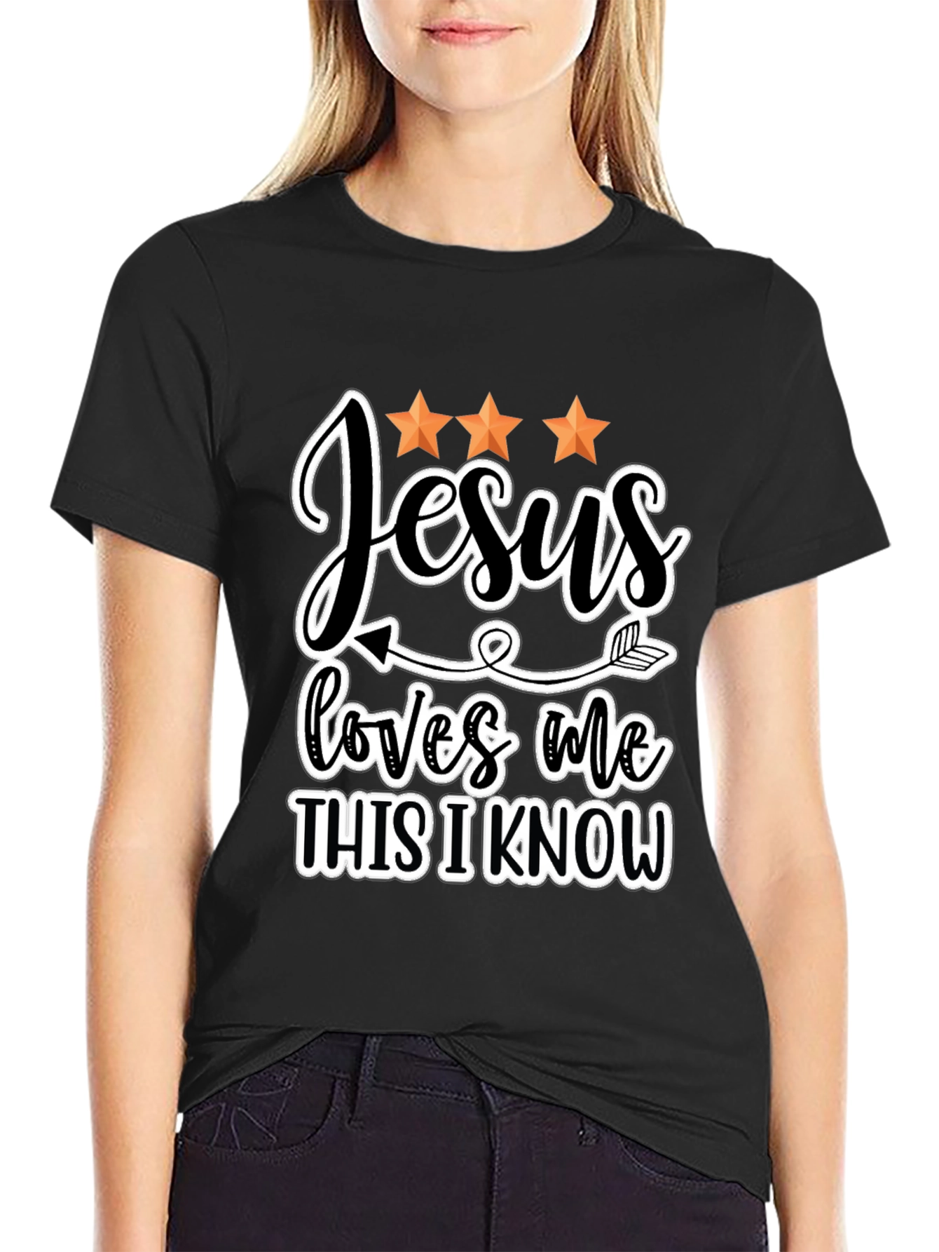 Jesus Loves Me Graphic T-Shirt