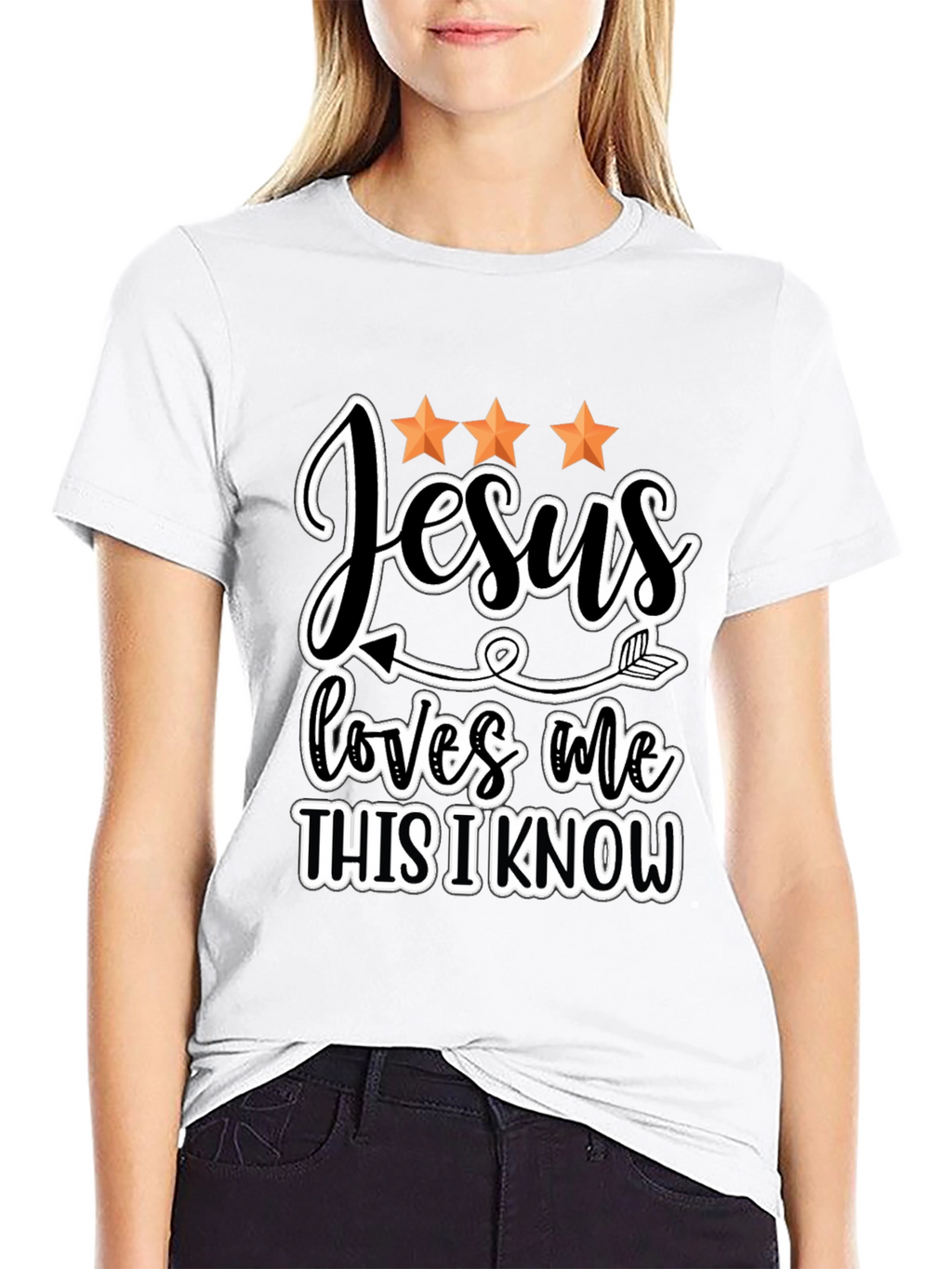 Jesus Loves Me Graphic T-Shirt
