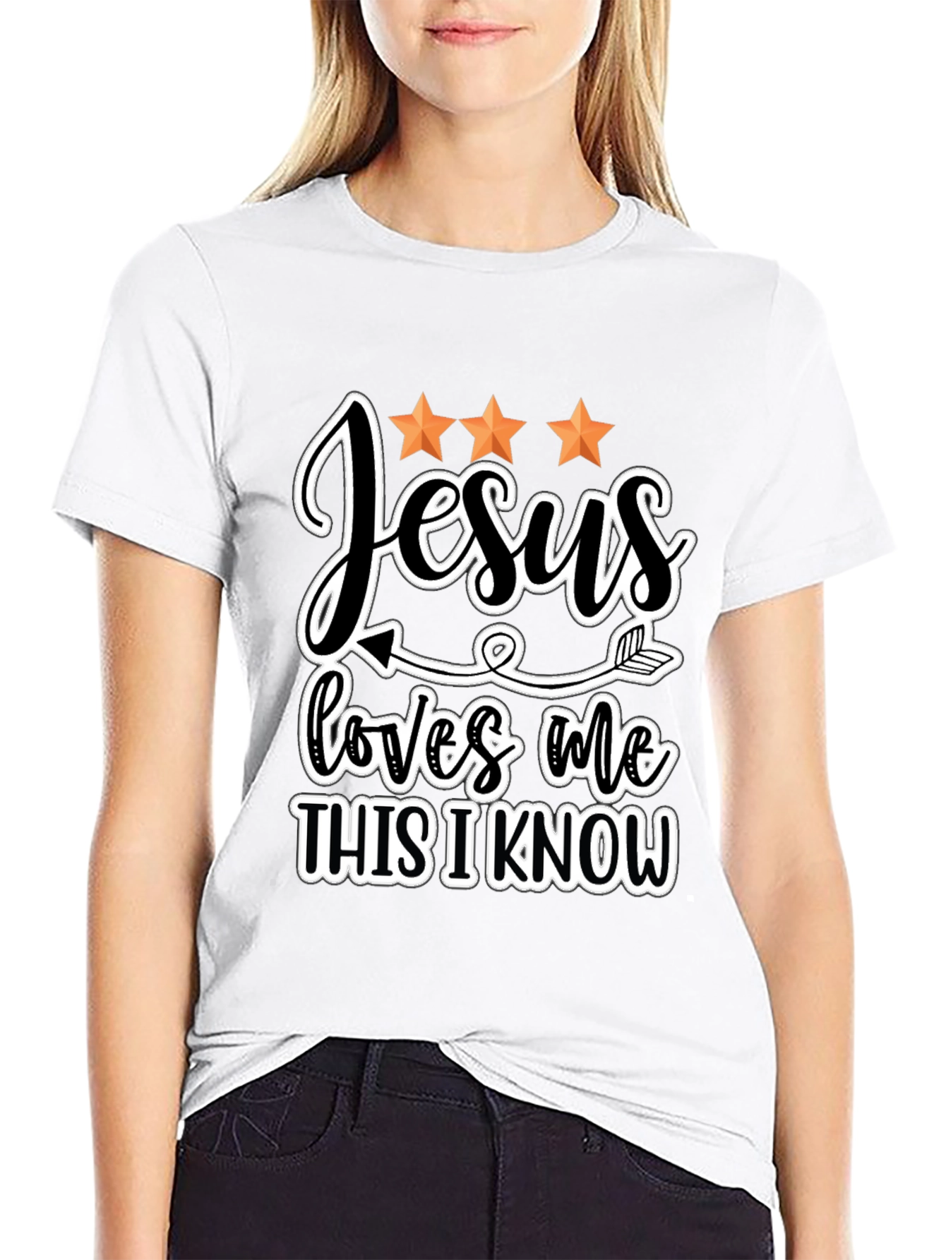 Jesus Loves Me Graphic T-Shirt