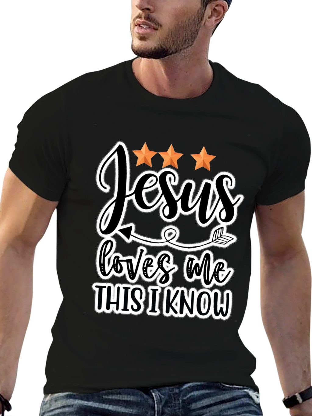 Jesus Loves Me Graphic T-Shirt
