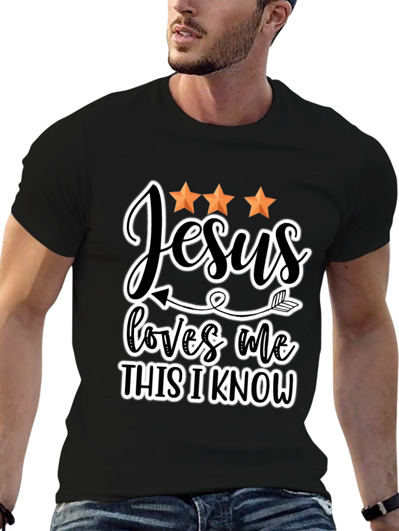 Jesus Loves Me Graphic T-Shirt