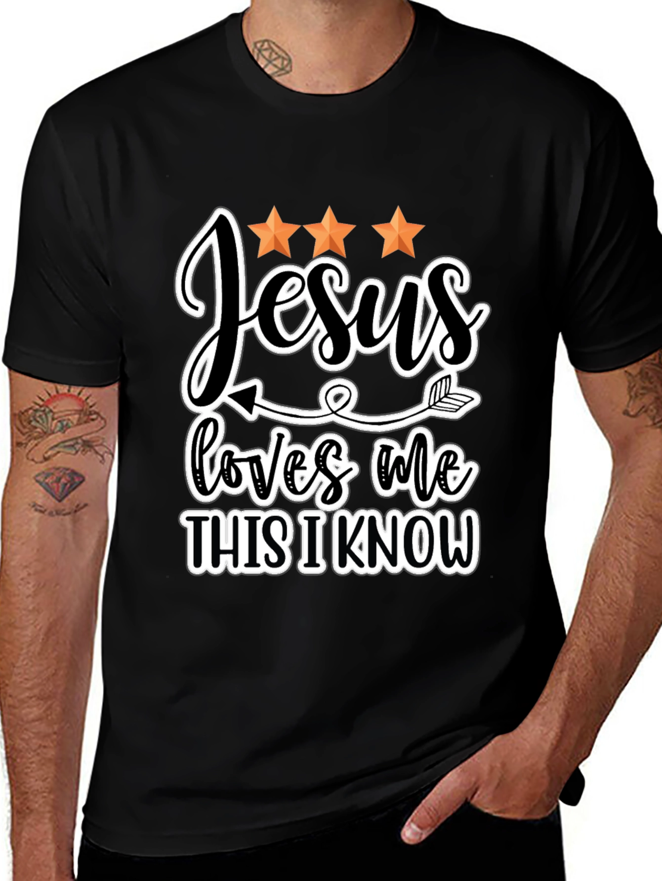 Jesus Loves Me Graphic T-Shirt