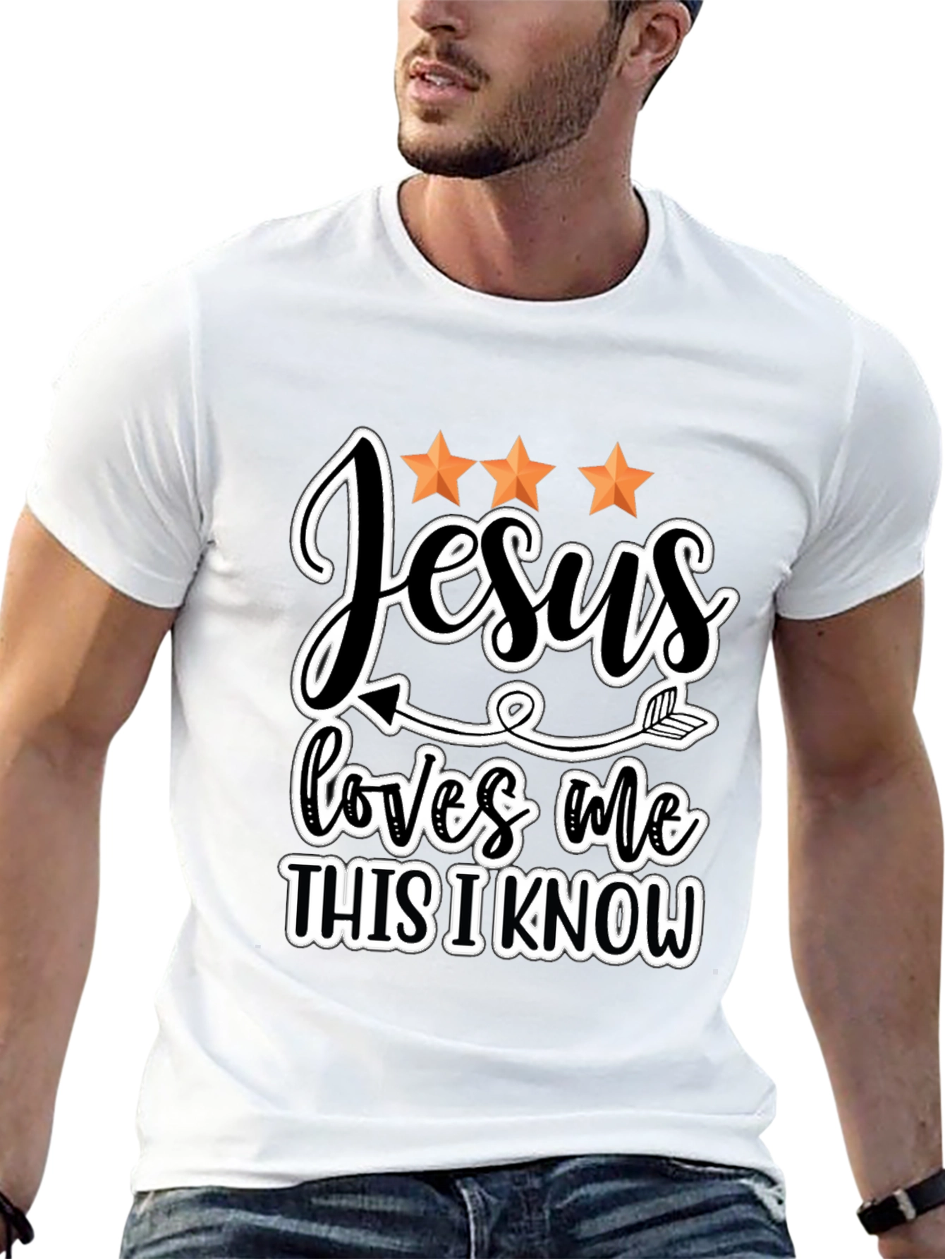 Jesus Loves Me Graphic T-Shirt