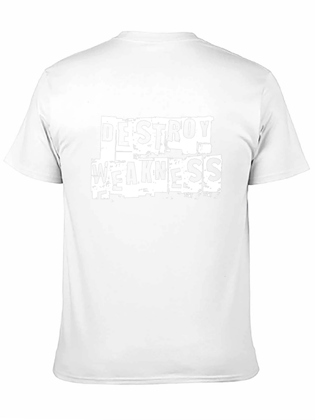 Destroy Weakness Graphic Tee - Black