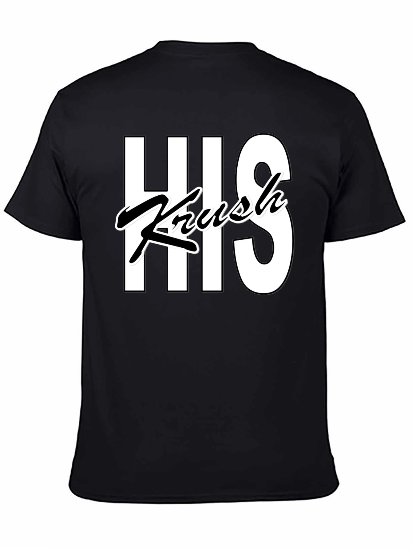 His Krush Tee - Stylish Graphic T-Shirt for Men