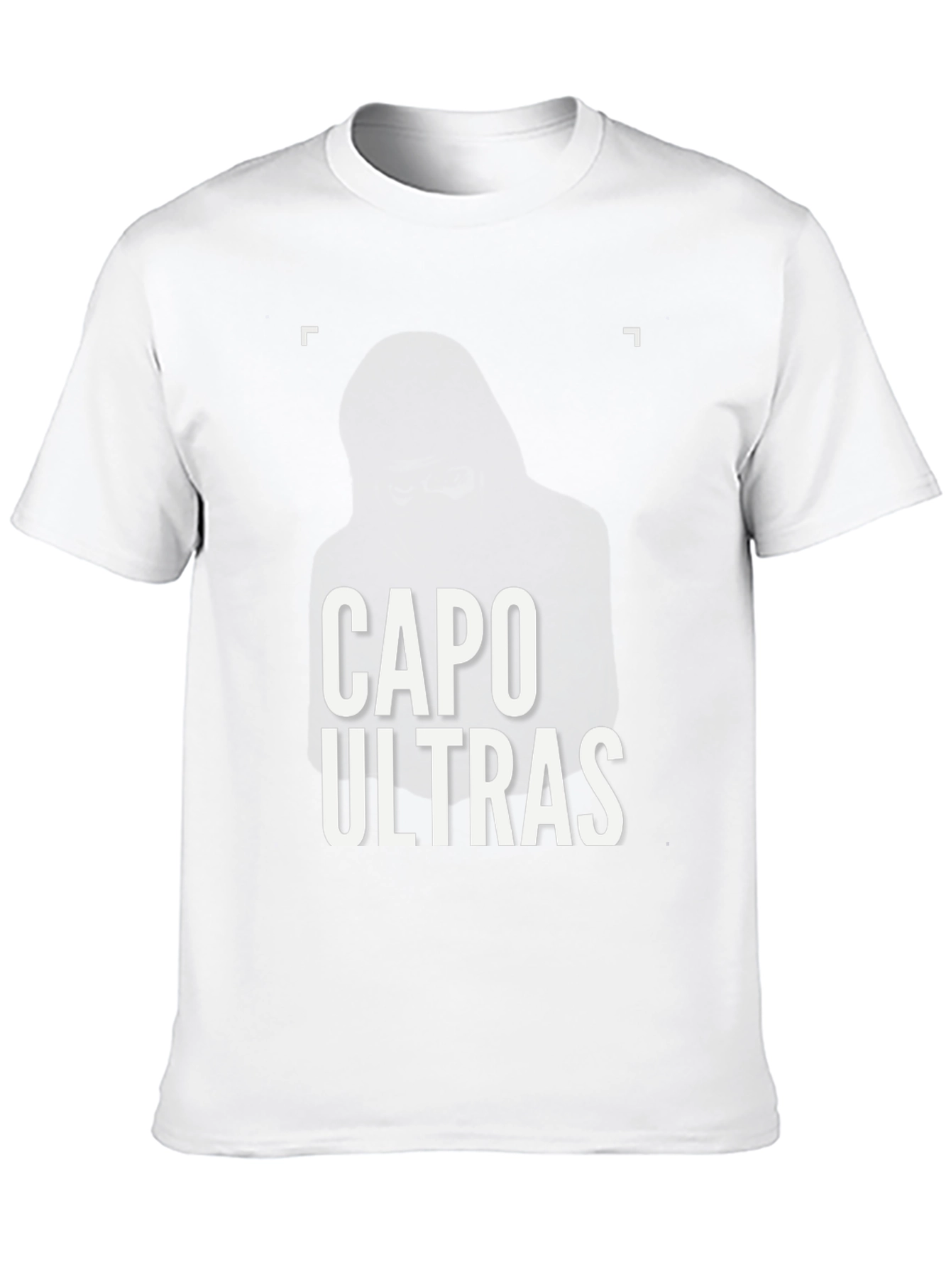 Capo Ultras Black Graphic T-Shirt