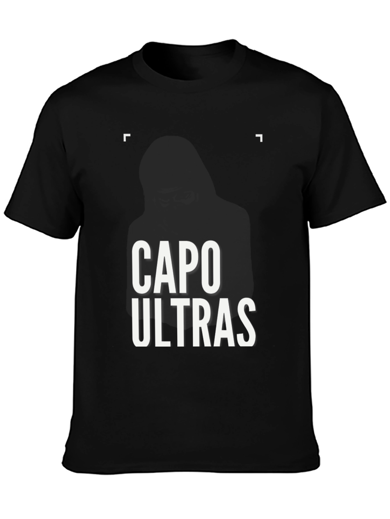 Capo Ultras Black Graphic T-Shirt