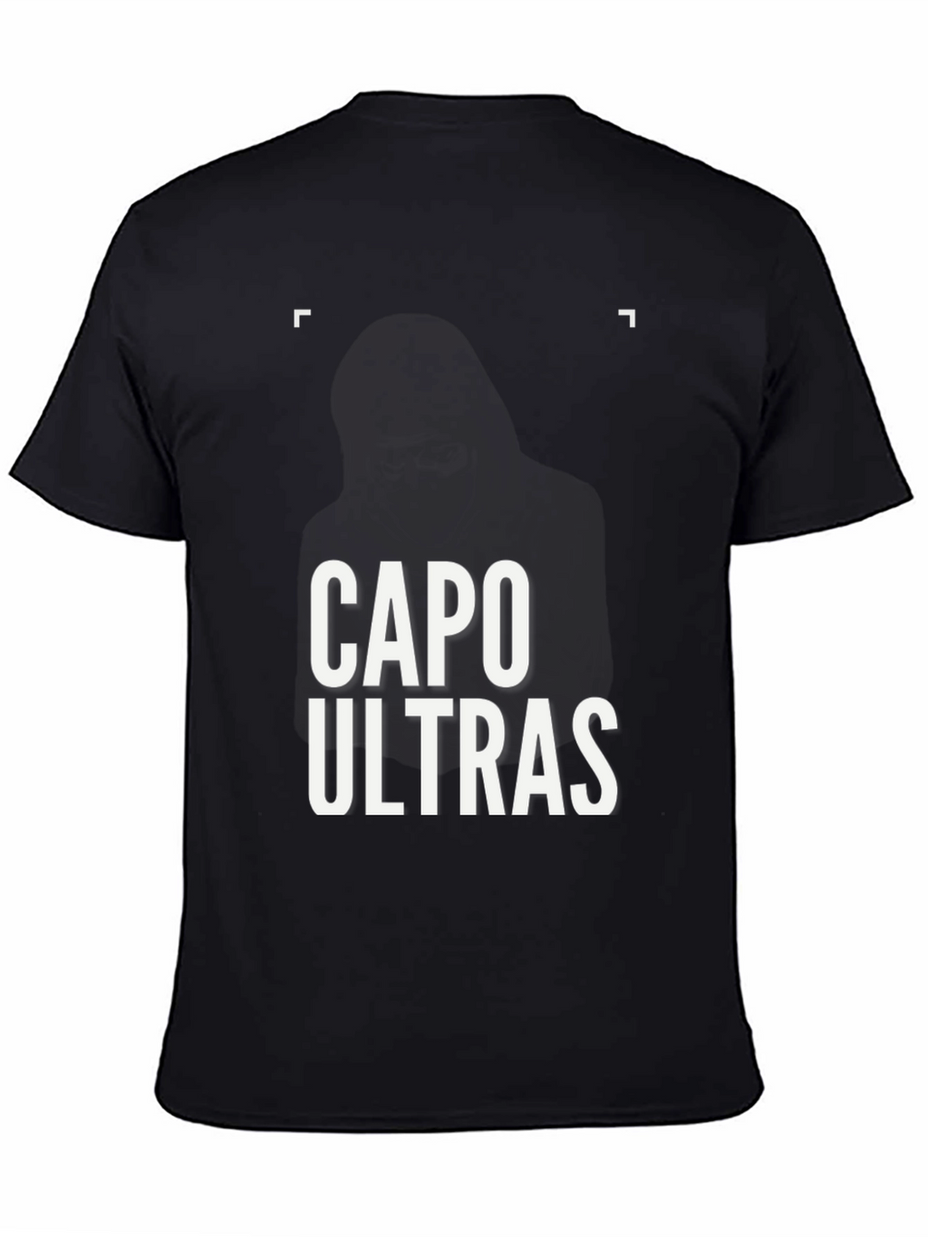 Capo Ultras Black Graphic T-Shirt