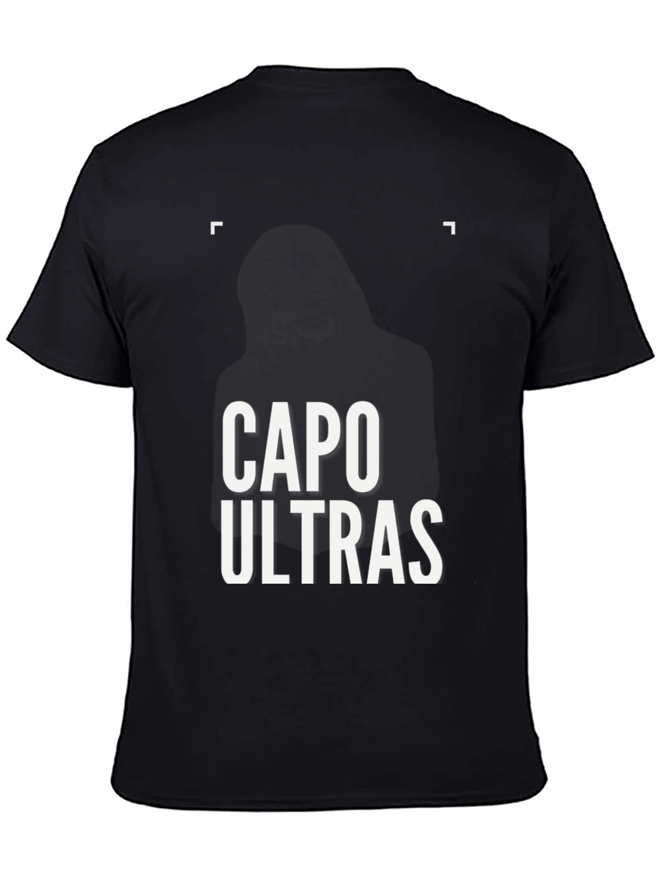 Capo Ultras Black Graphic T-Shirt