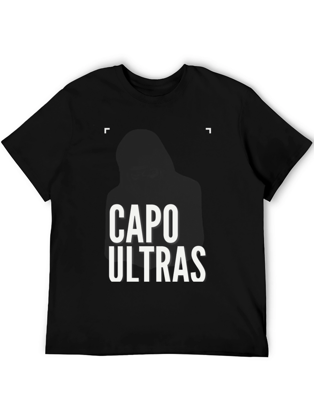 Capo Ultras Black Graphic T-Shirt