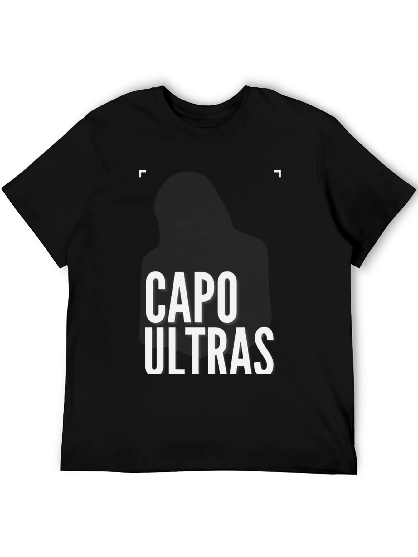 Capo Ultras Black Graphic T-Shirt