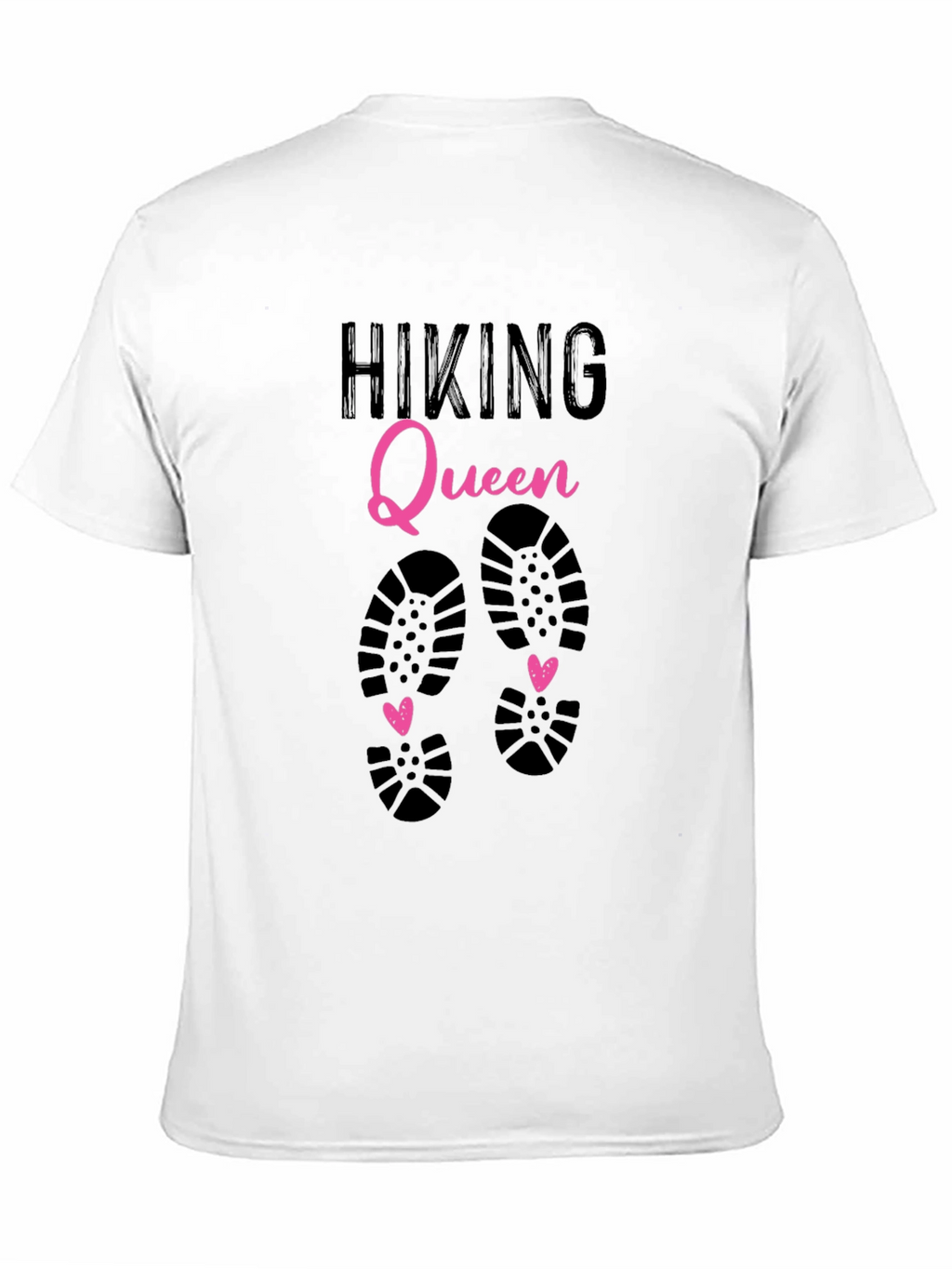 Hiking Queen Graphic T-Shirt - Black