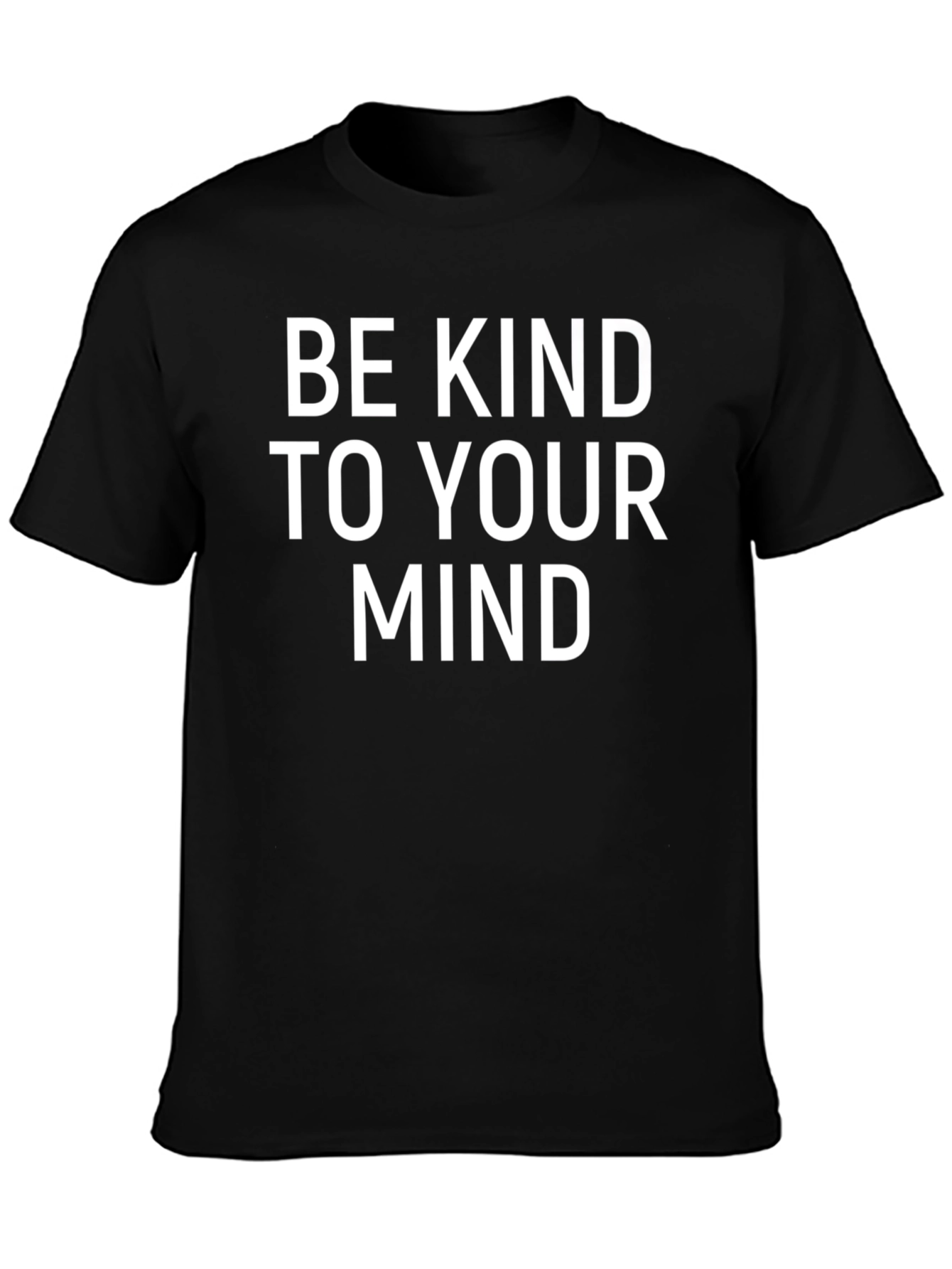 Be Kind To Your Mind Graphic Tee - Black