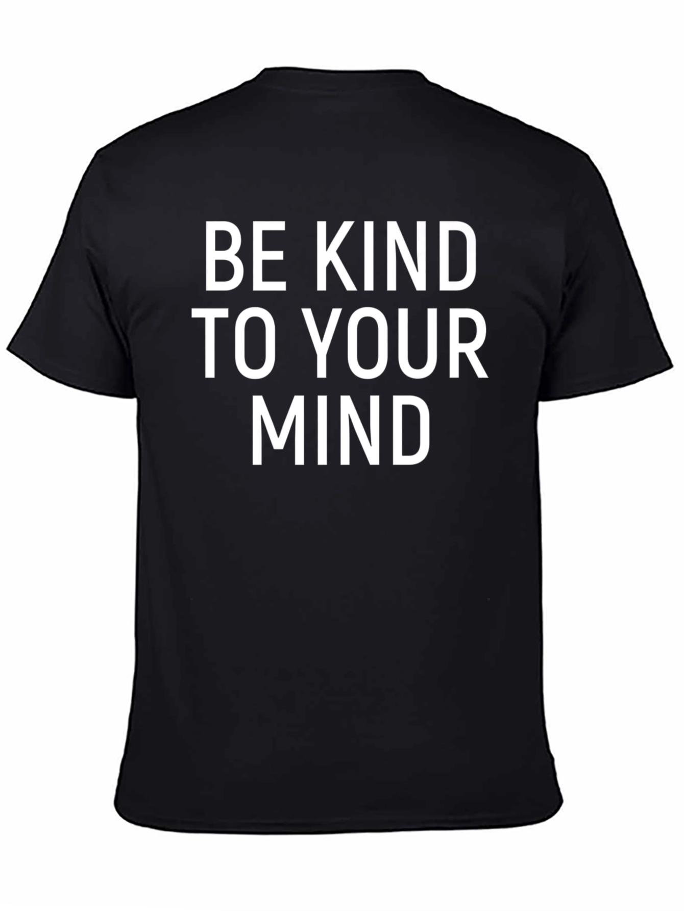 Be Kind To Your Mind Graphic Tee - Black