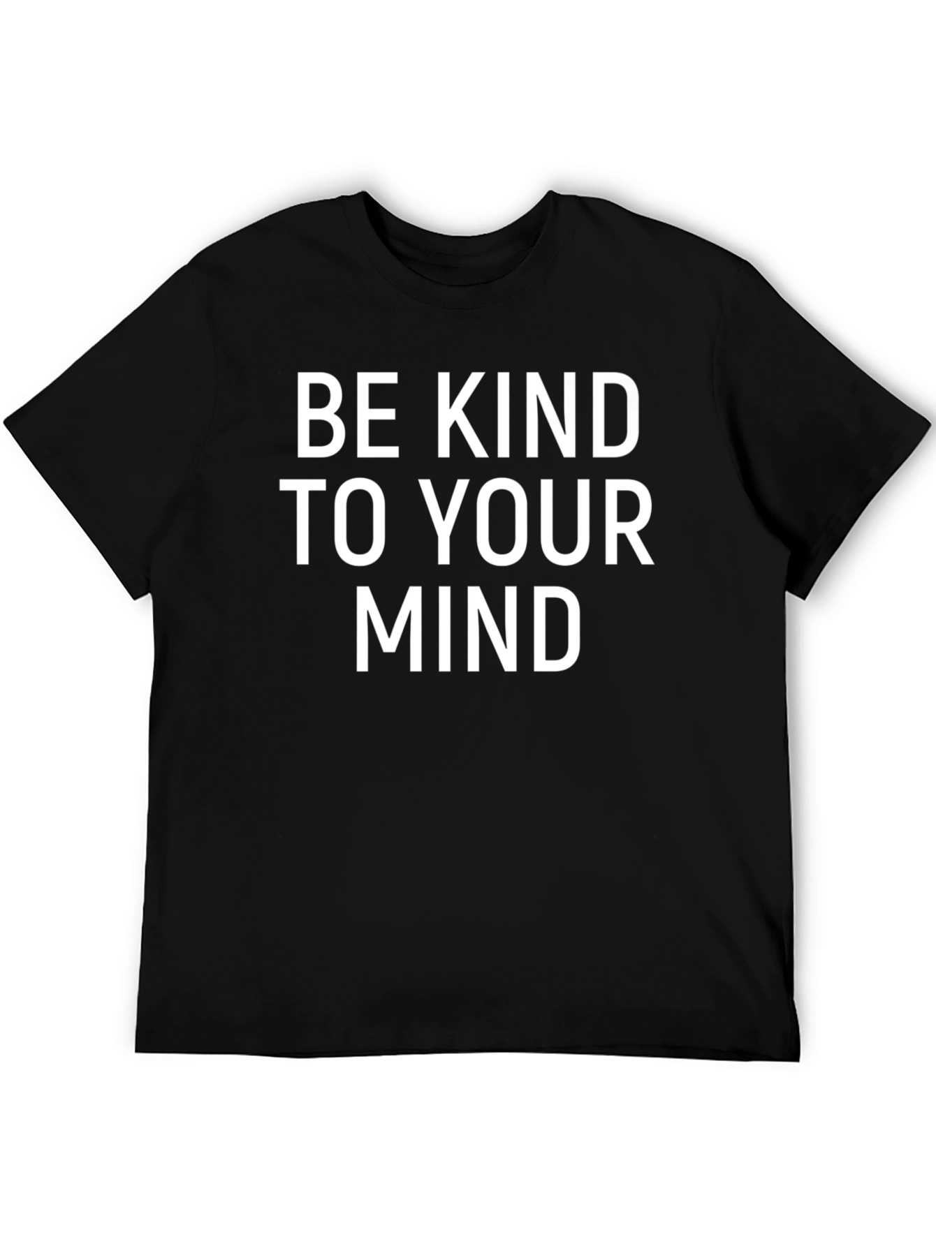 Be Kind To Your Mind Graphic Tee - Black