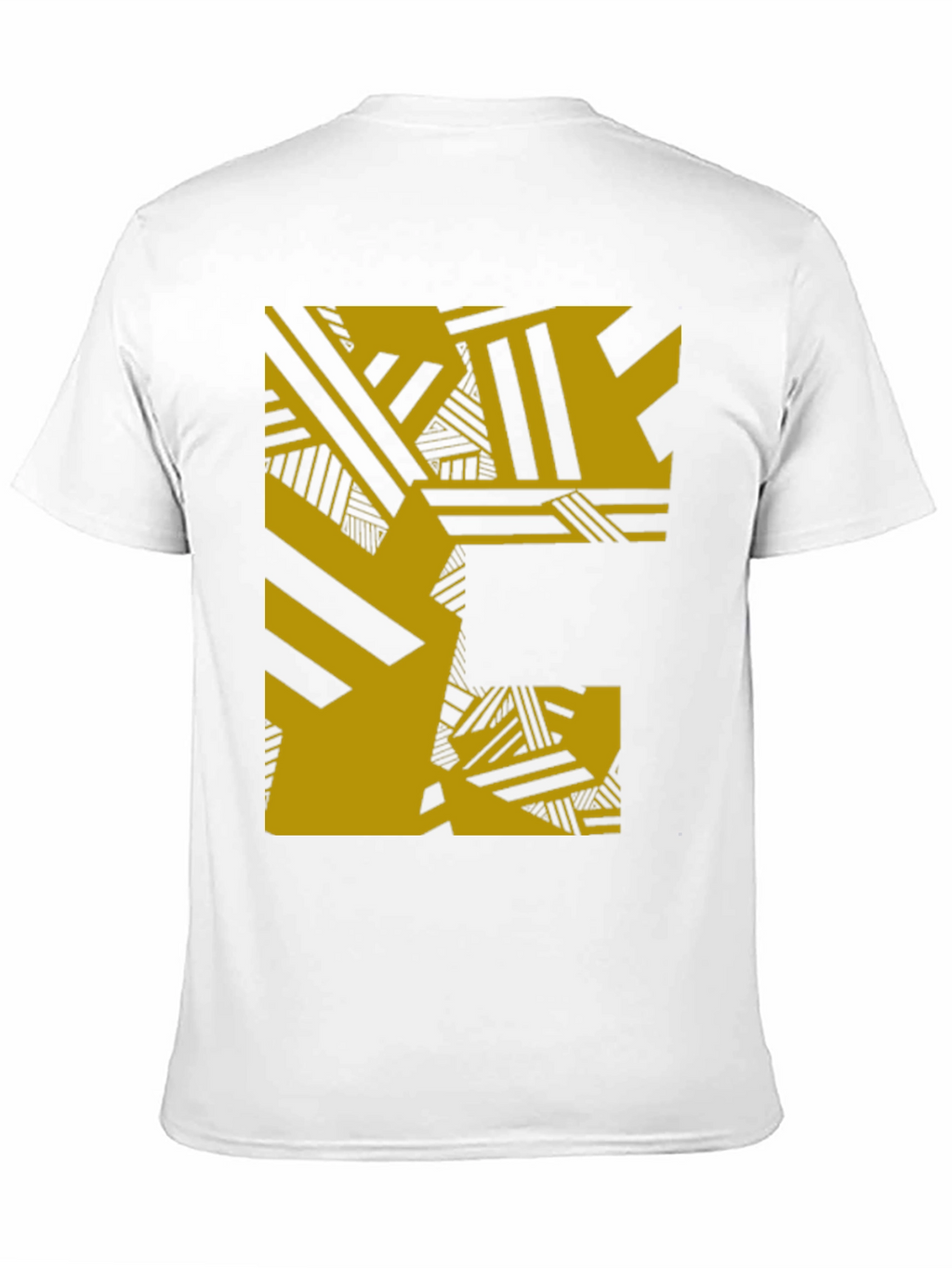 Abstract Graphic Tee - Black