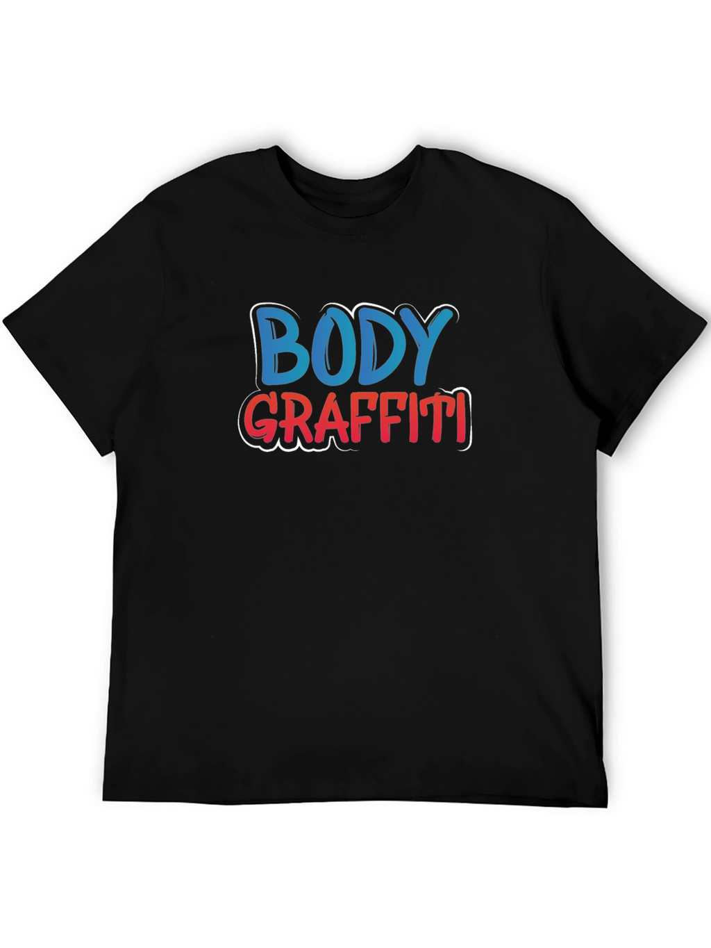 Body Graffiti Black T-Shirt