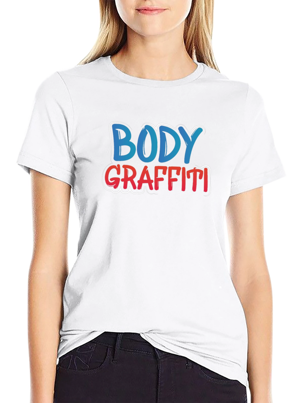 Body Graffiti Black T-Shirt