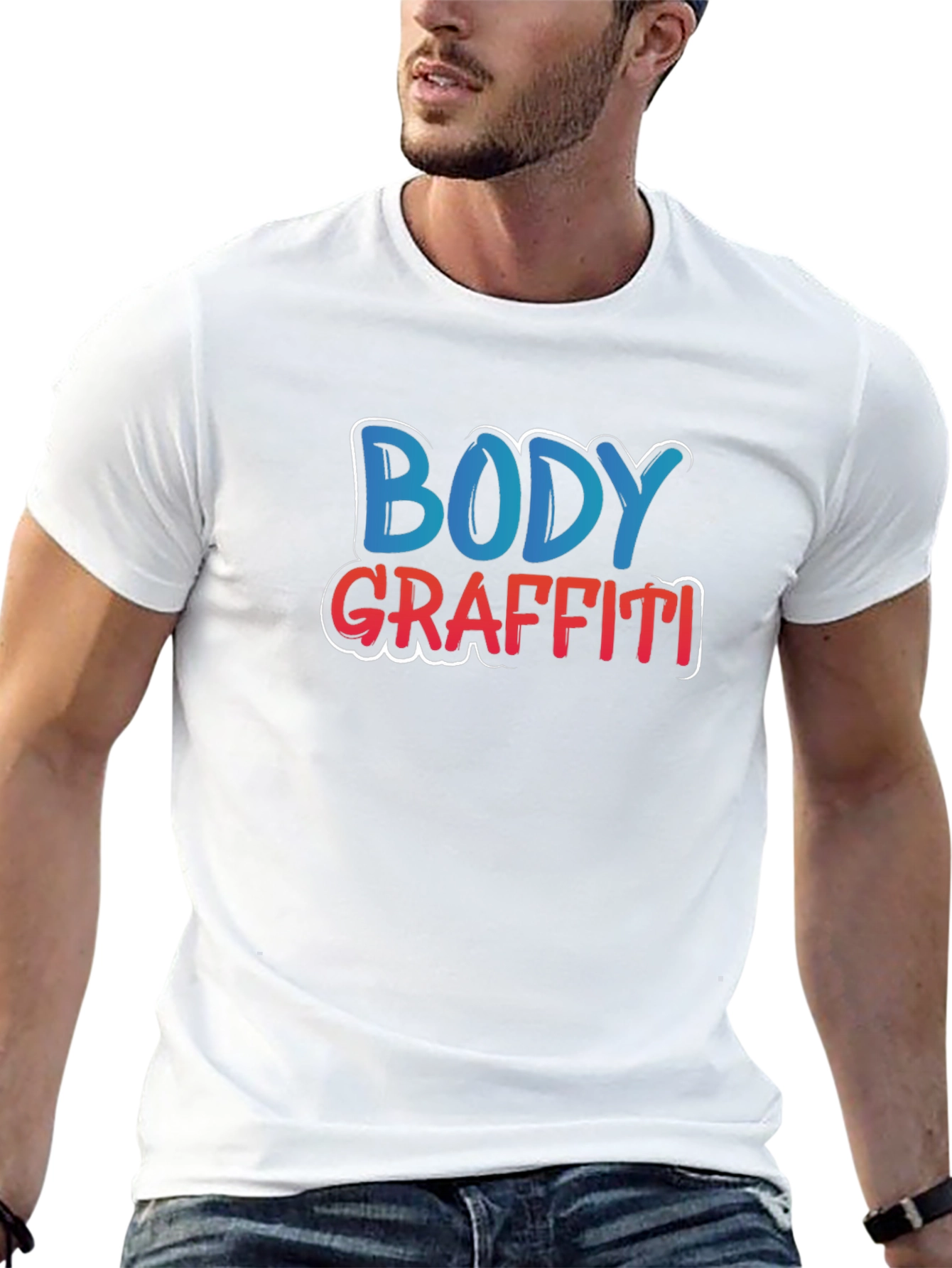 Body Graffiti Black T-Shirt